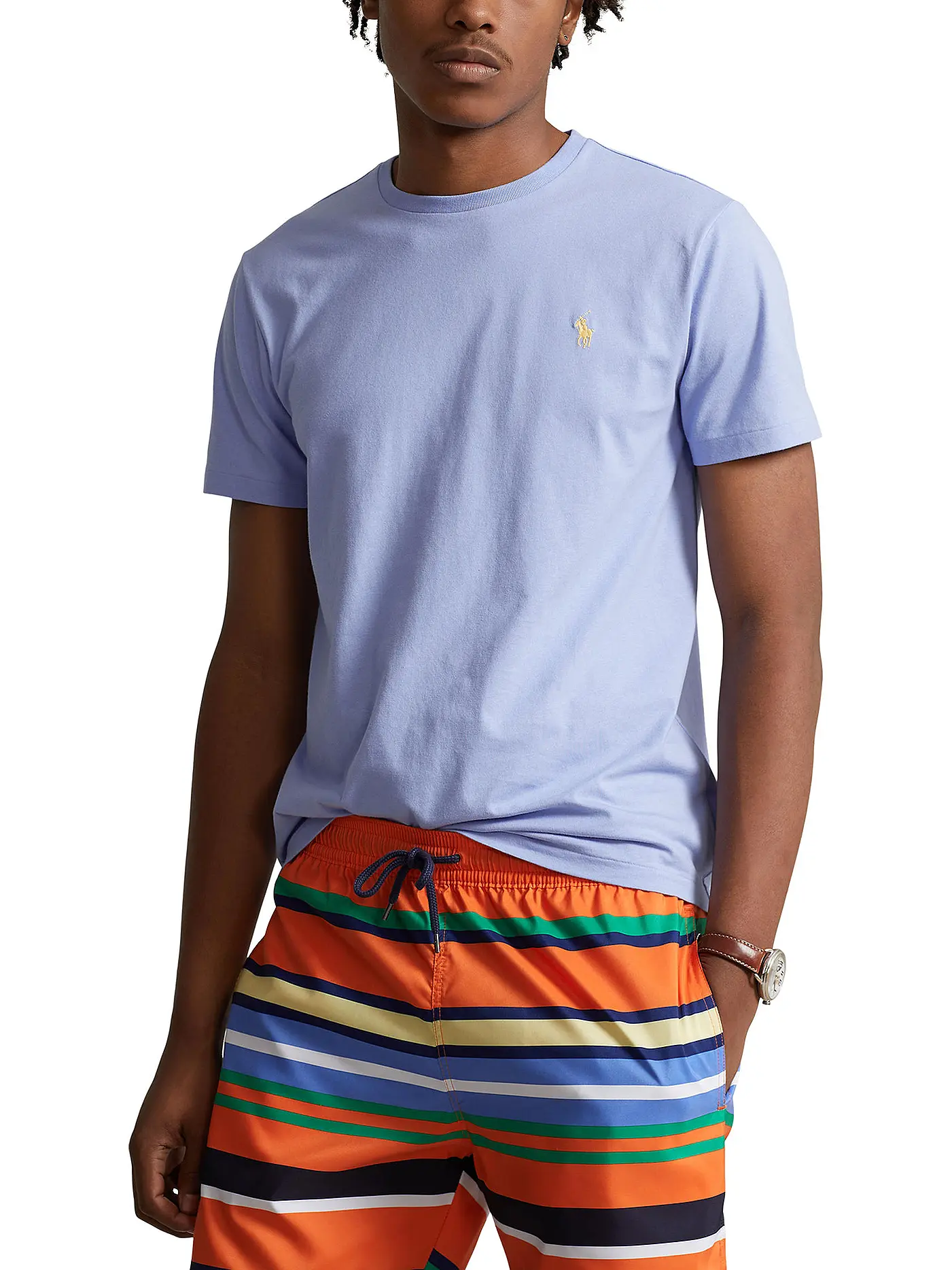 POLO RALPH LAUREN | T-Shirt Custom Slim Fit | blau