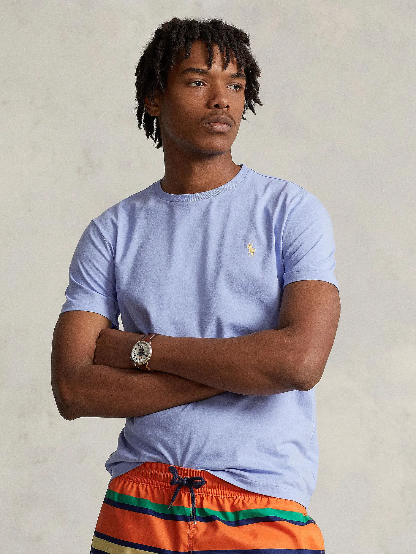 POLO RALPH LAUREN | T-Shirt Custom Slim Fit | blau