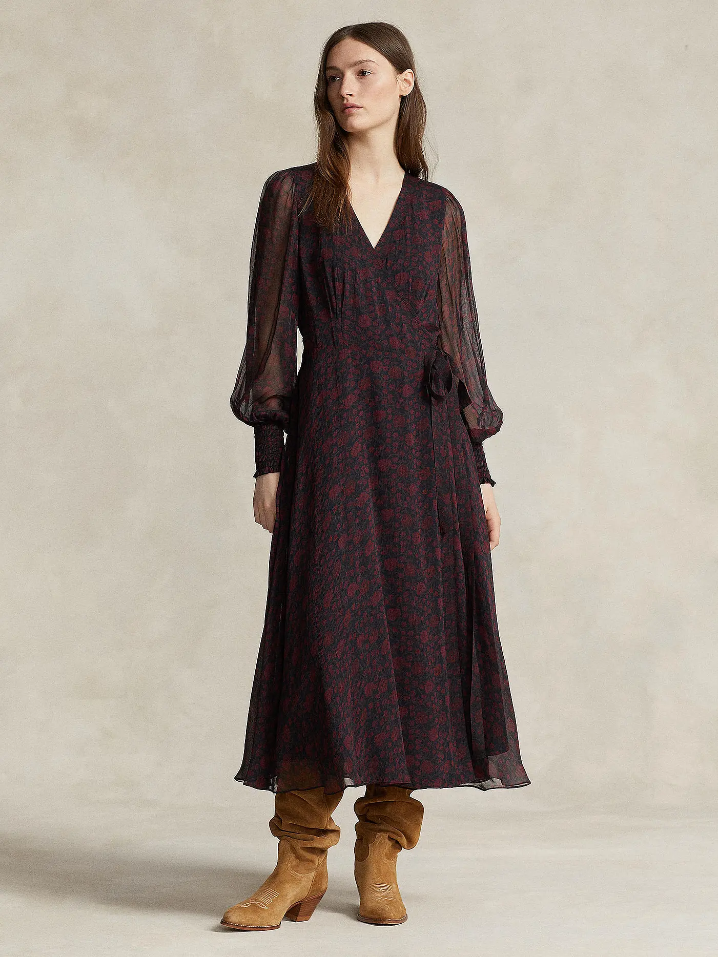 POLO RALPH LAUREN | Wickelkleid  | bunt