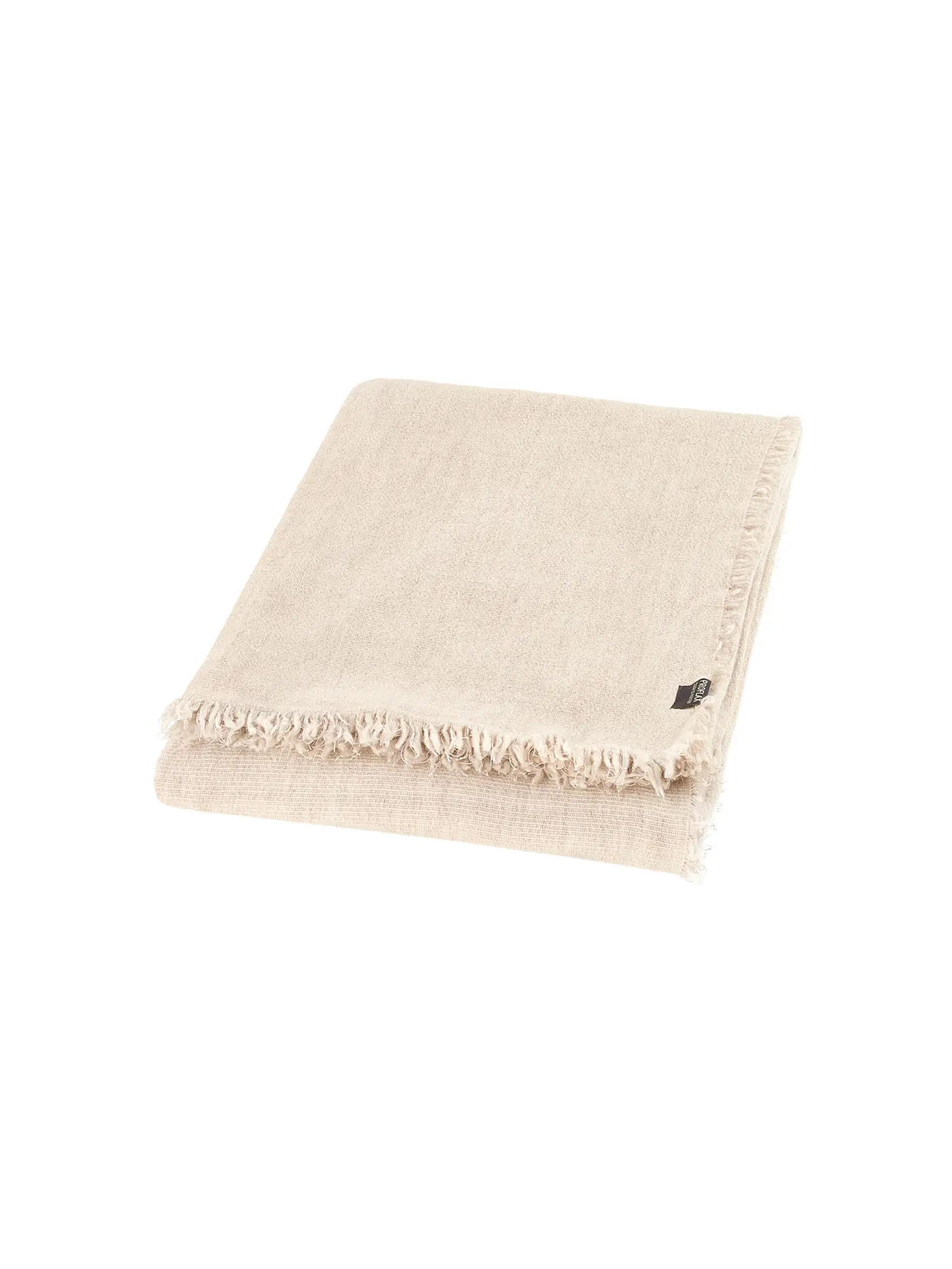 PROFLAX | Wohndecke - Plaid 130x170cm VIVA Viola | beige