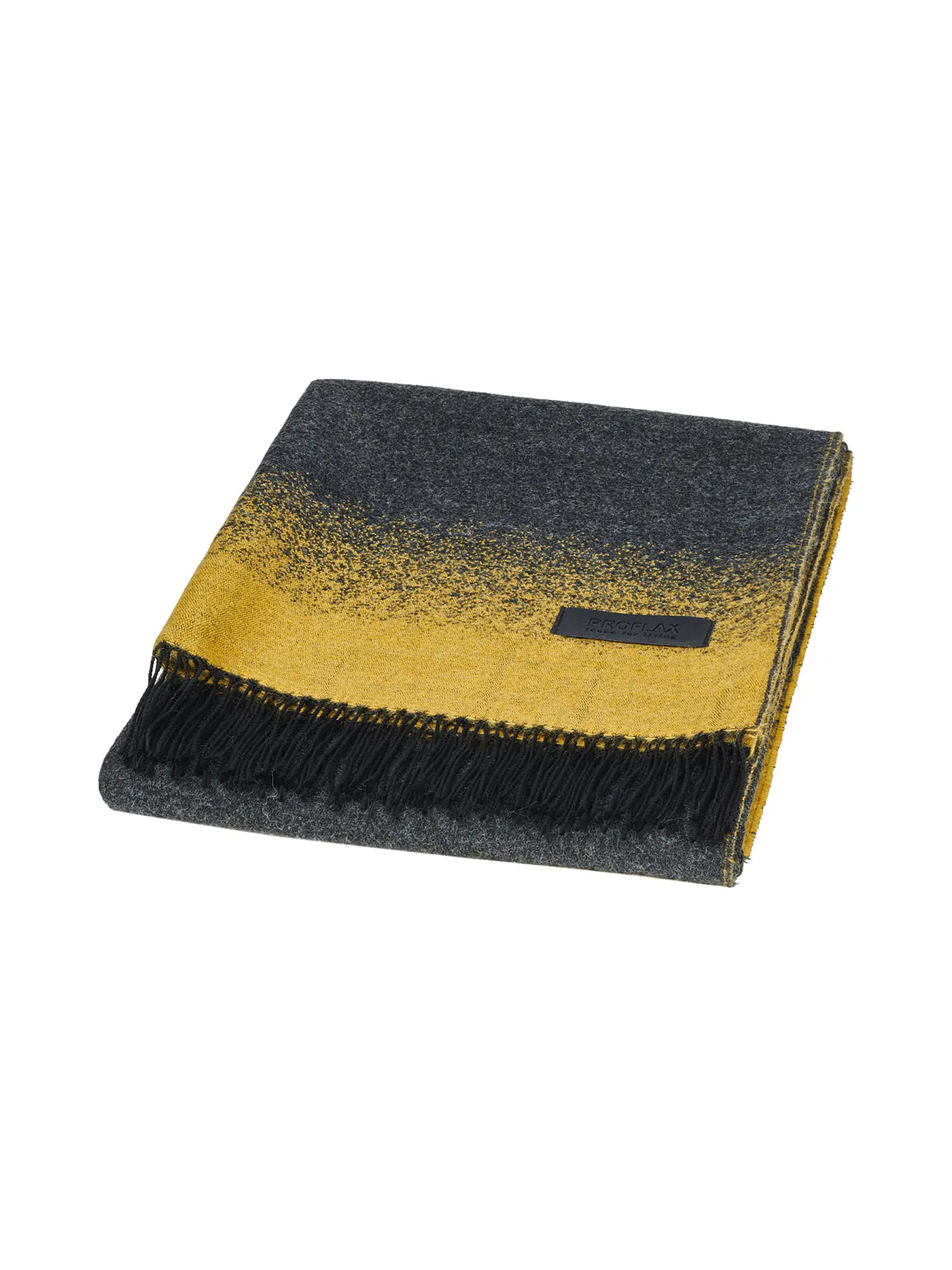 PROFLAX | Tagesdecke Plaid 140x180cm River Honig | gelb