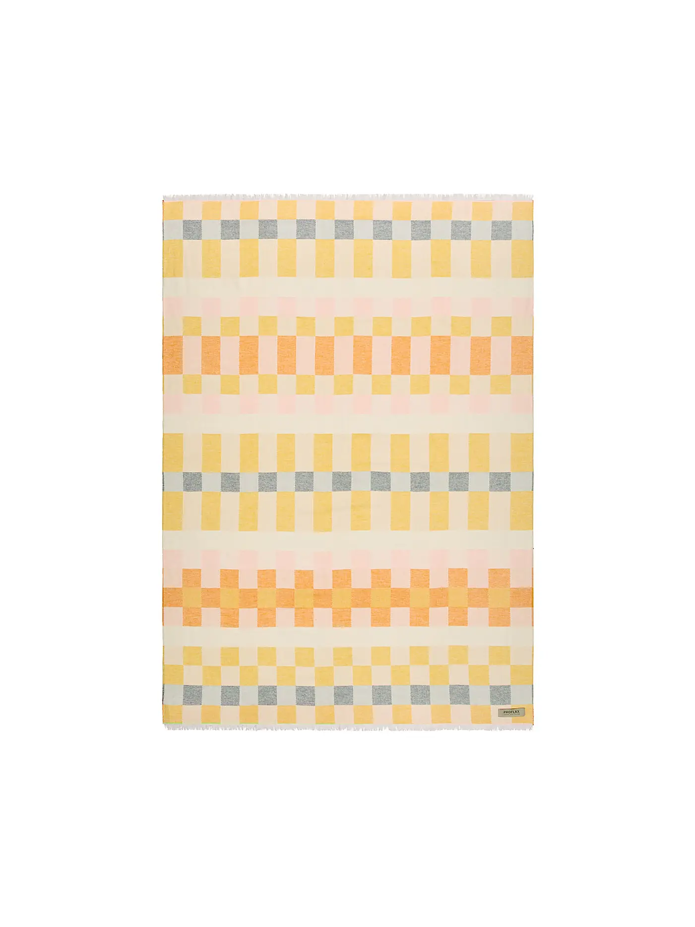 PROFLAX | Wohndecke -  Plaid 130x190cm CESTINO Sonne | gelb