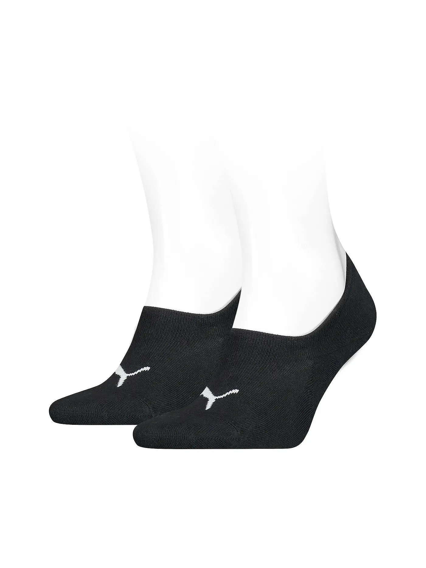 PUMA | Damen Füsslinge High Cut 2er Pkg. Middle Grey Melange | schwarz