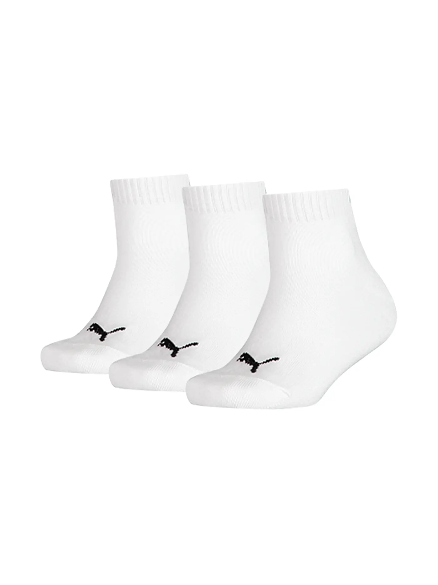 PUMA | Jungen Sneakersocken Quarter 3er Pkg white | weiss