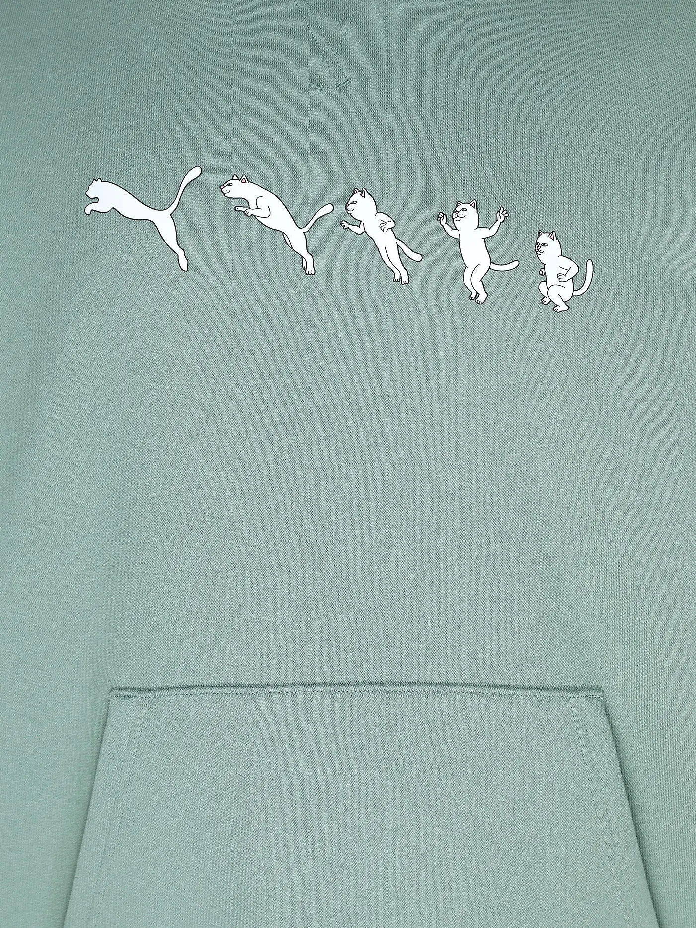 PUMA | Kapuzensweater - Hoodie PUMA X RIPNDIP | hellgrün