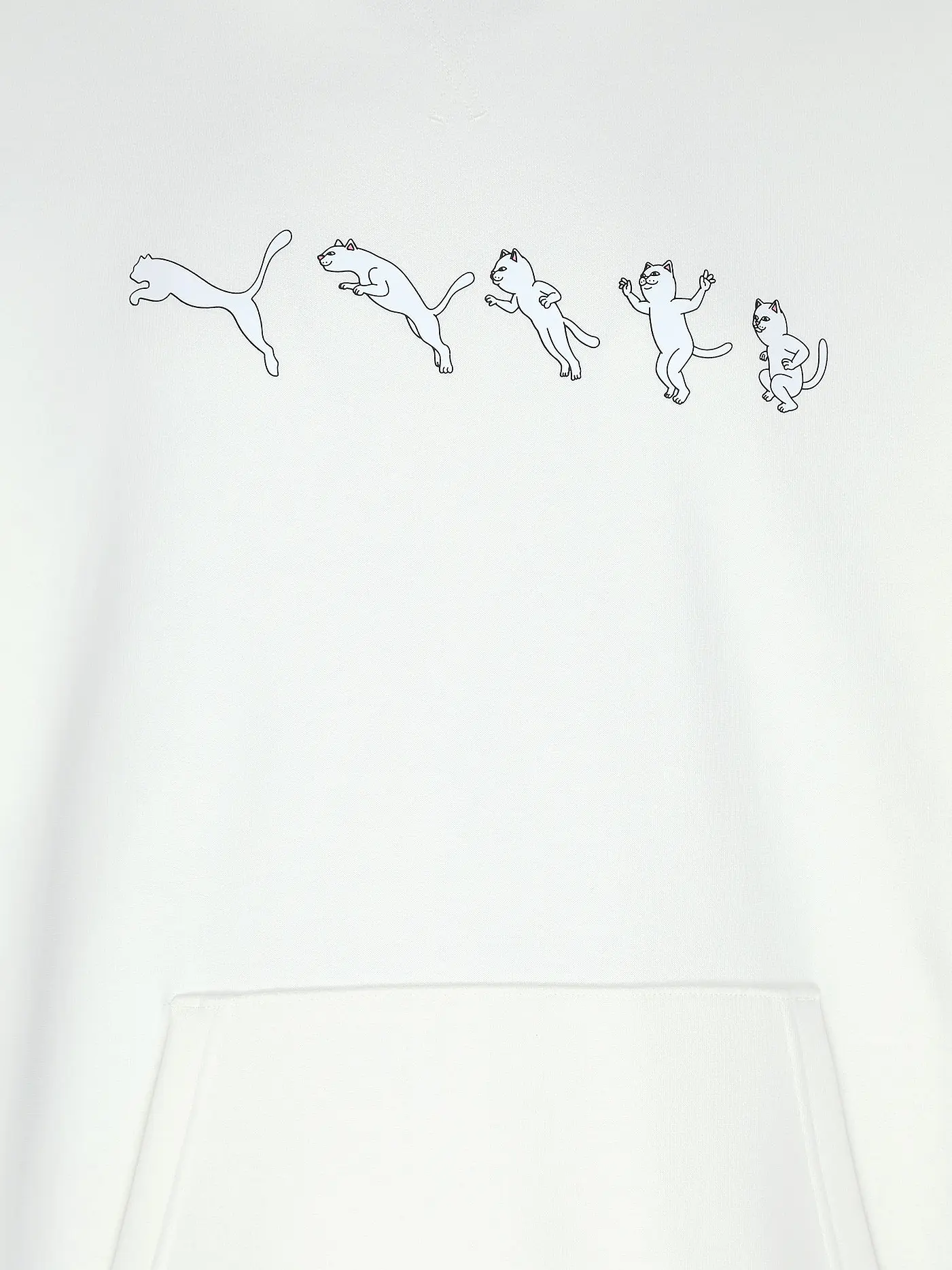 PUMA | Kapuzensweater - Hoodie PUMA X RIPNDIP | creme
