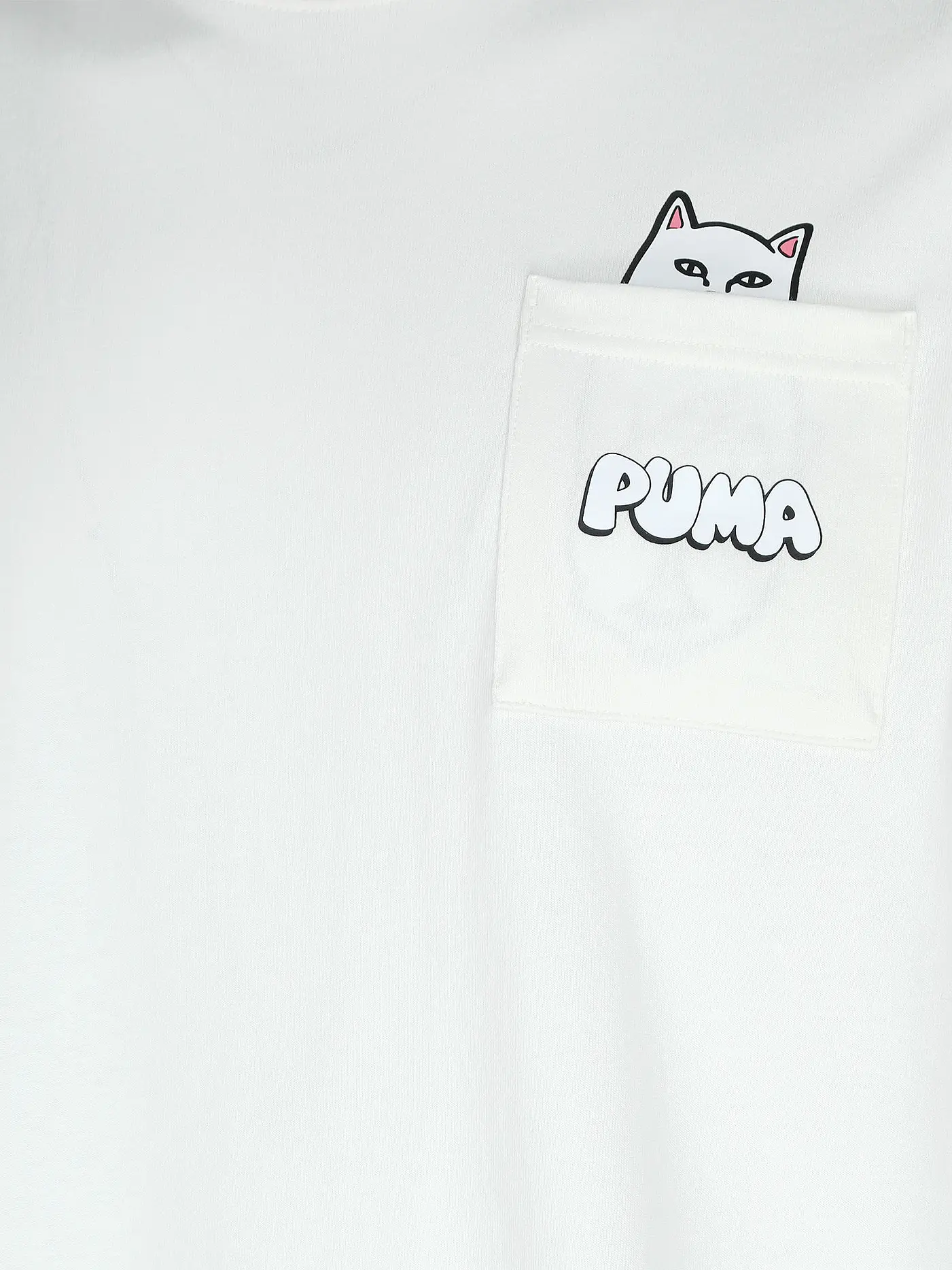 PUMA | T-Shirt  PUMA X RIPNDIP | creme