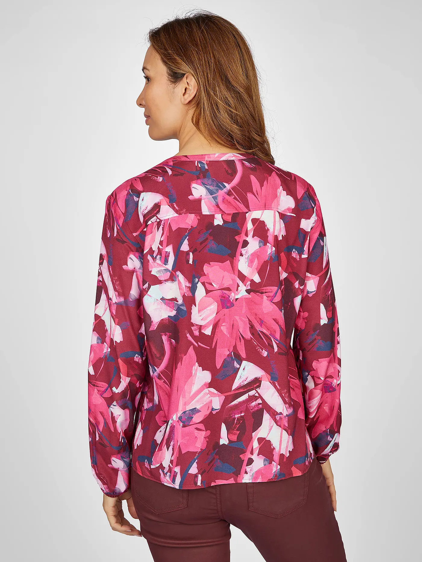 RABE | Bluse | dunkelrot