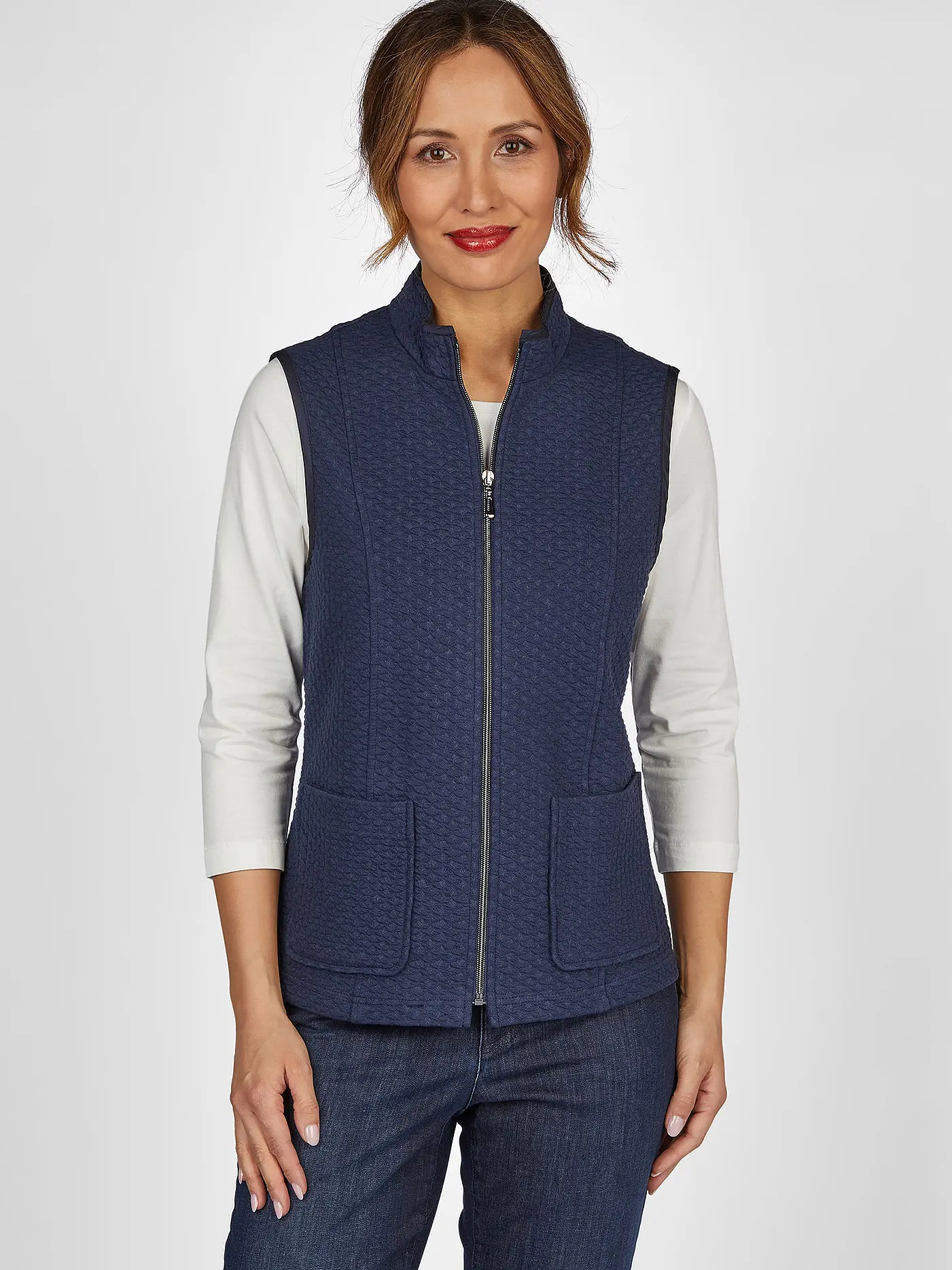 RABE | Gilet | dunkelblau