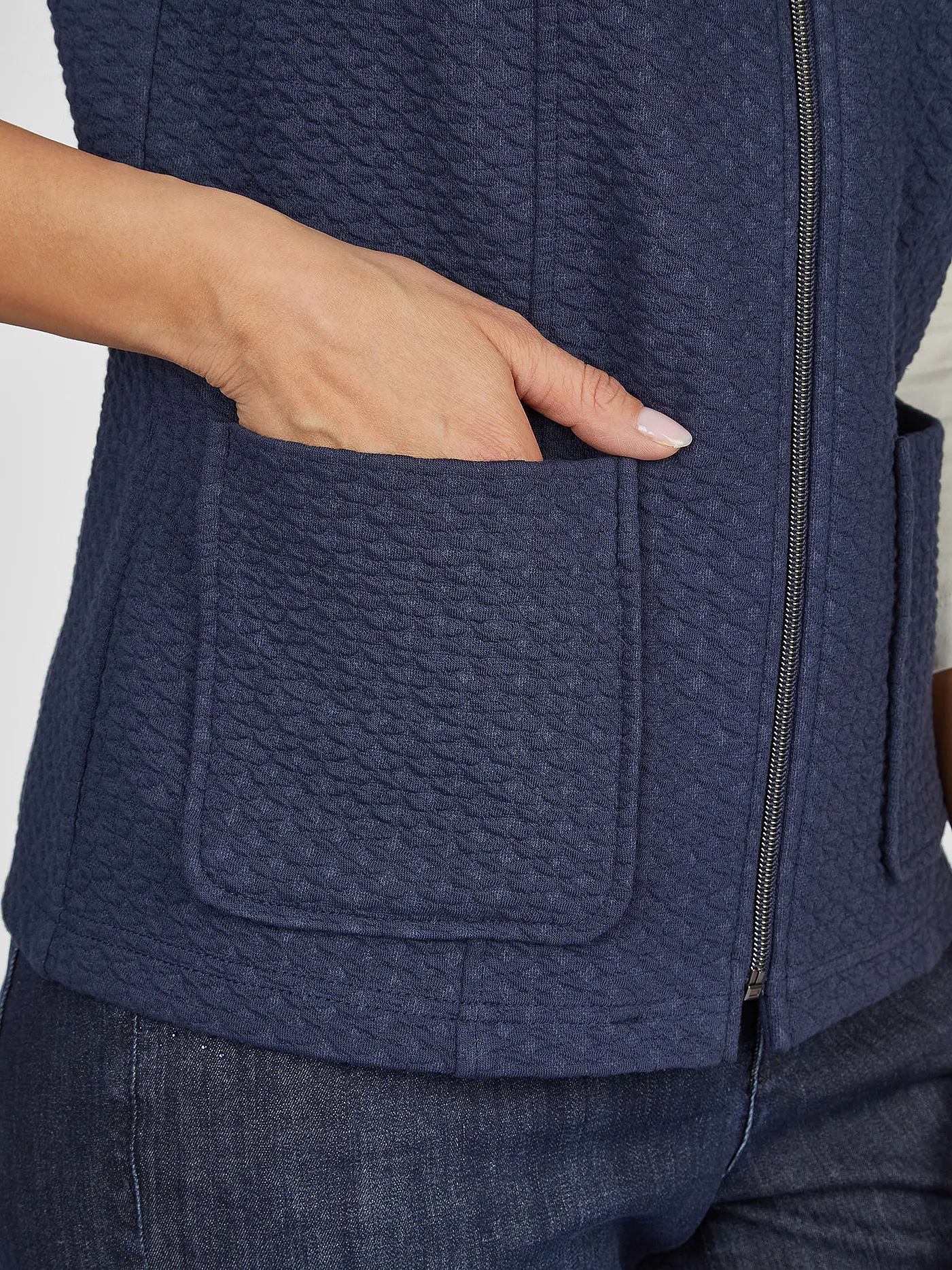 RABE | Gilet | dunkelblau