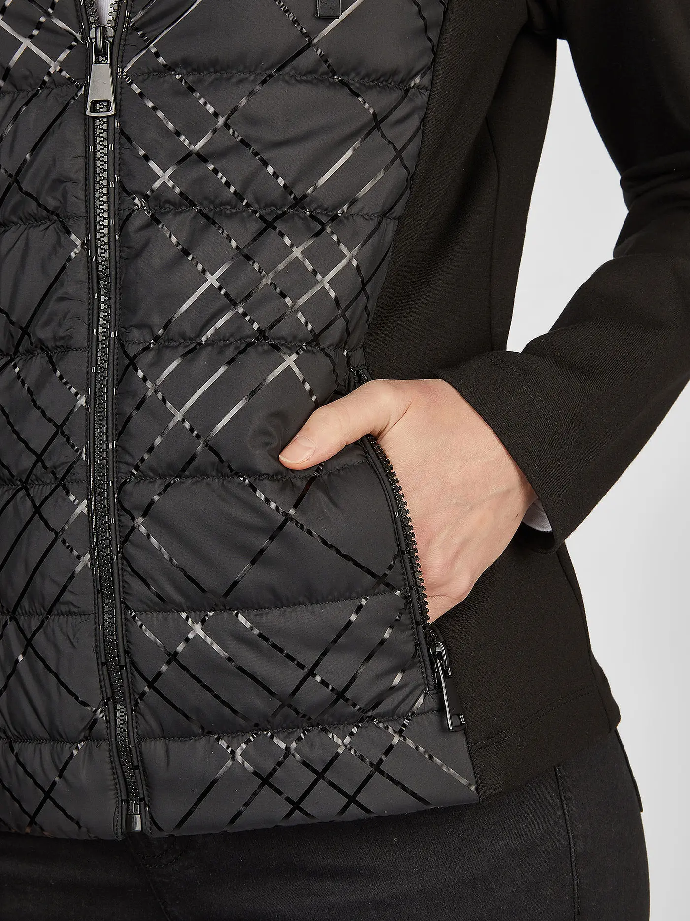 RABE | Leichtsteppjacke | schwarz