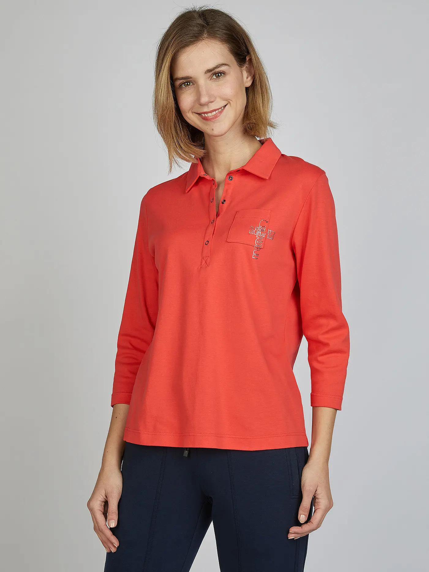RABE | Poloshirt | rot