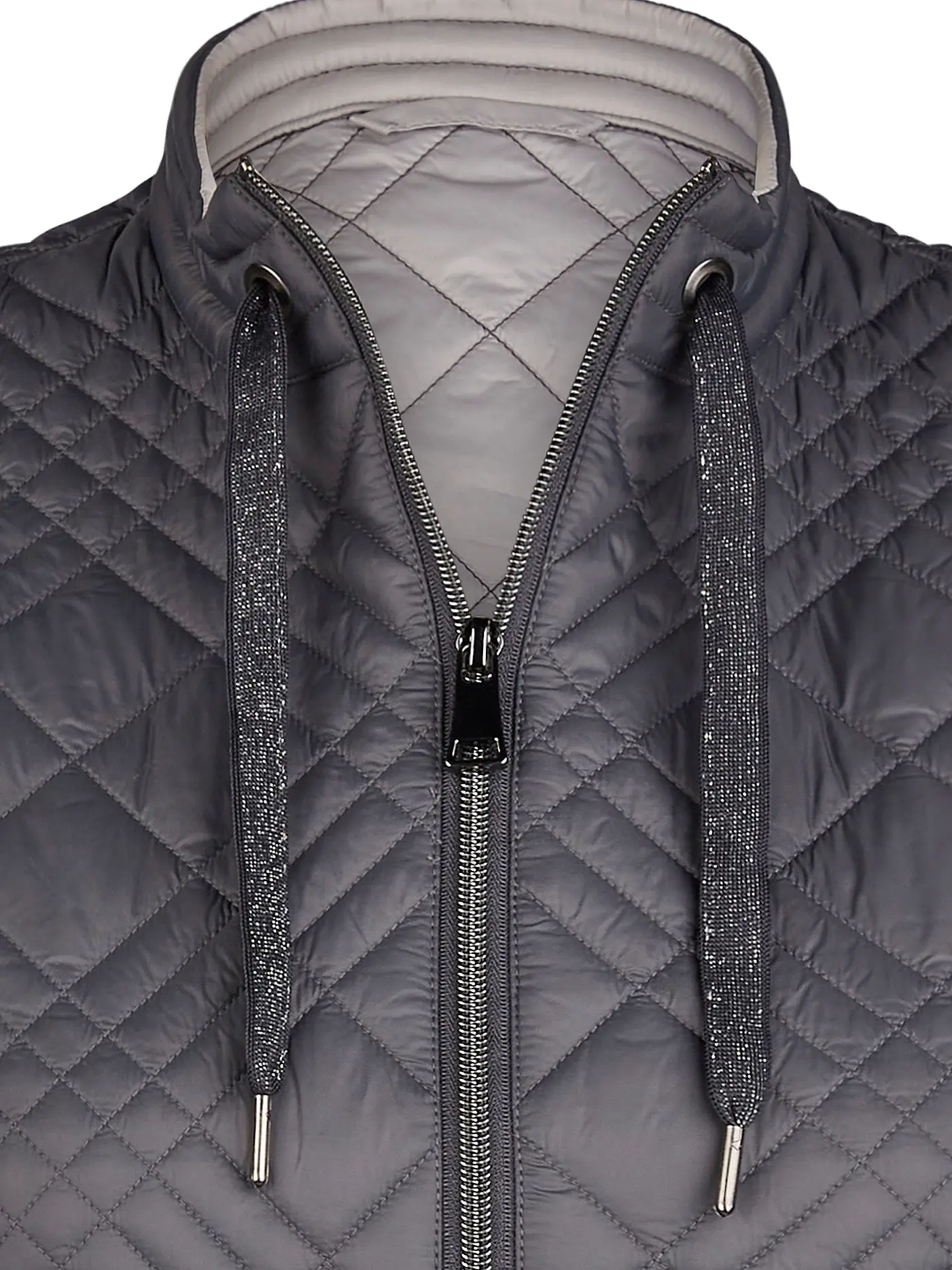 RABE | Steppgilet | grau