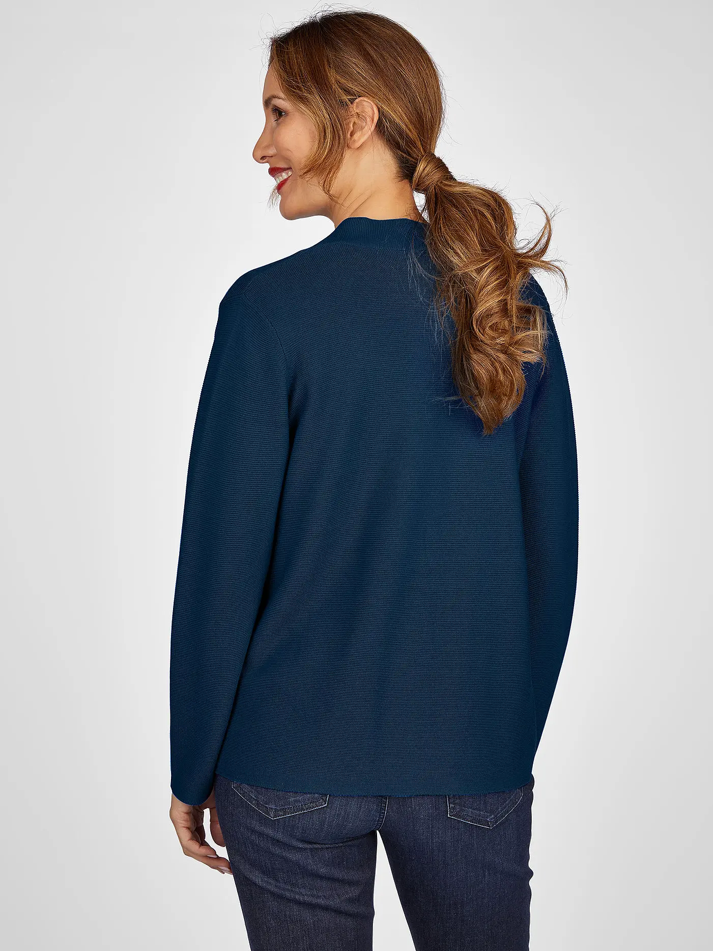 RABE | Strickjacke | dunkelblau