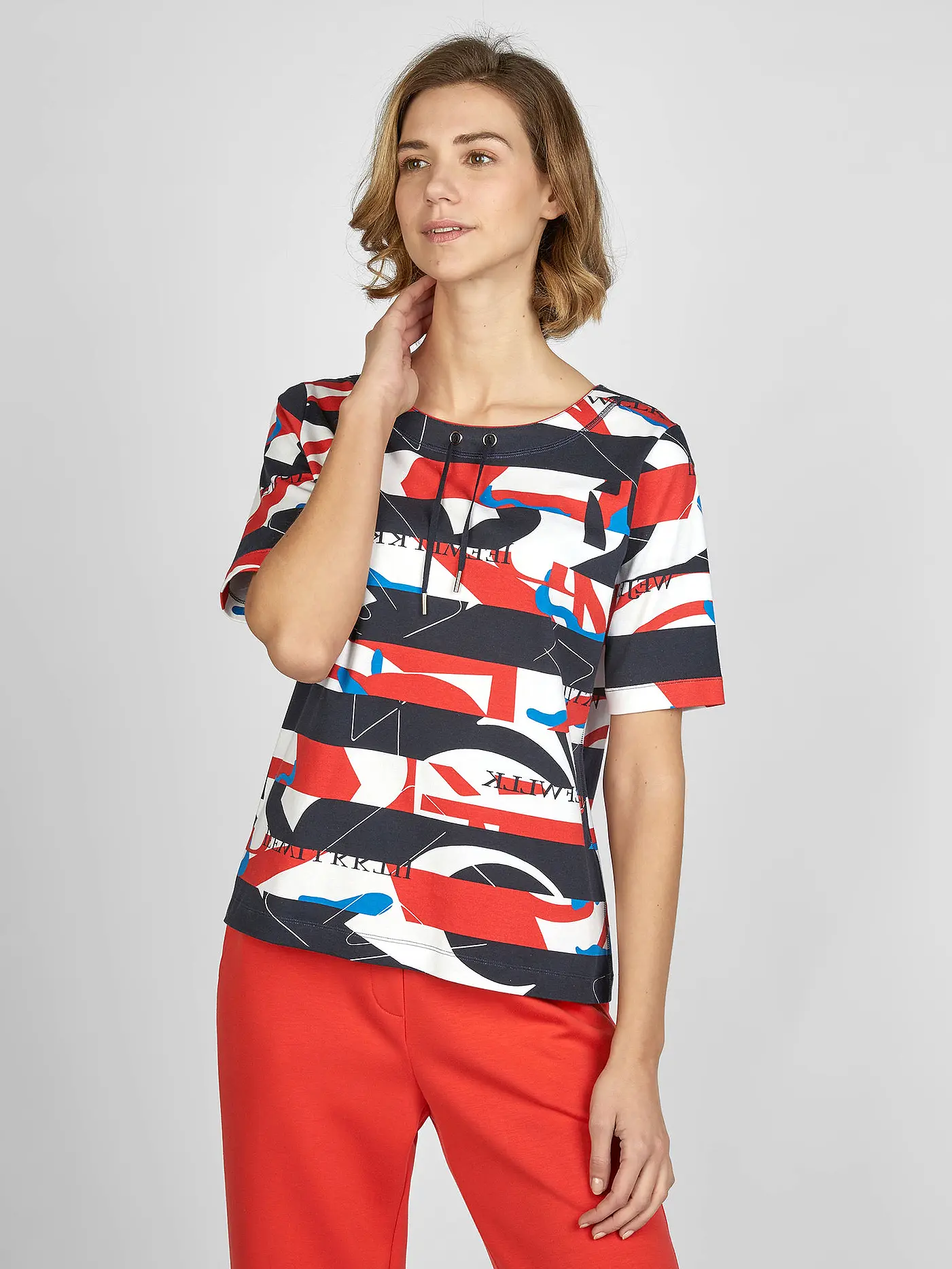 RABE | T-Shirt  | dunkelblau