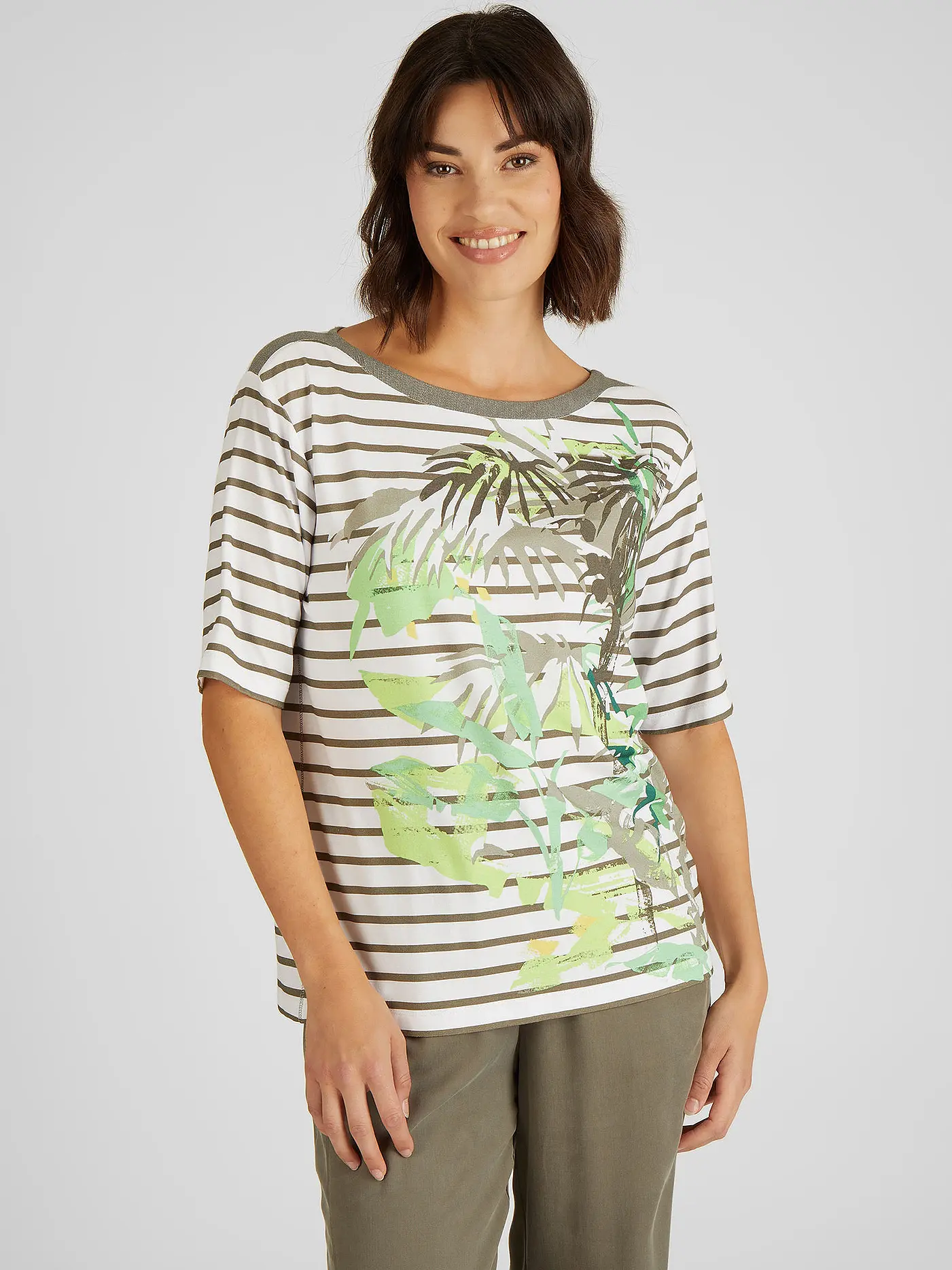 RABE | T-Shirt | dunkelgrün