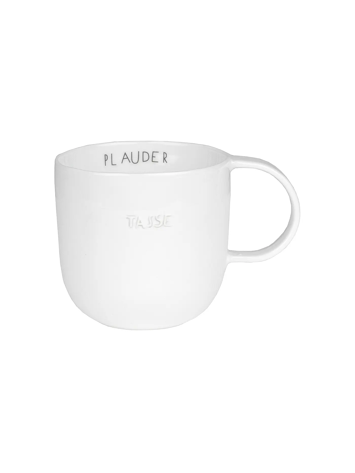 RAEDER | DINING Breakfast Tasse Glücksbringer 300ml | weiss