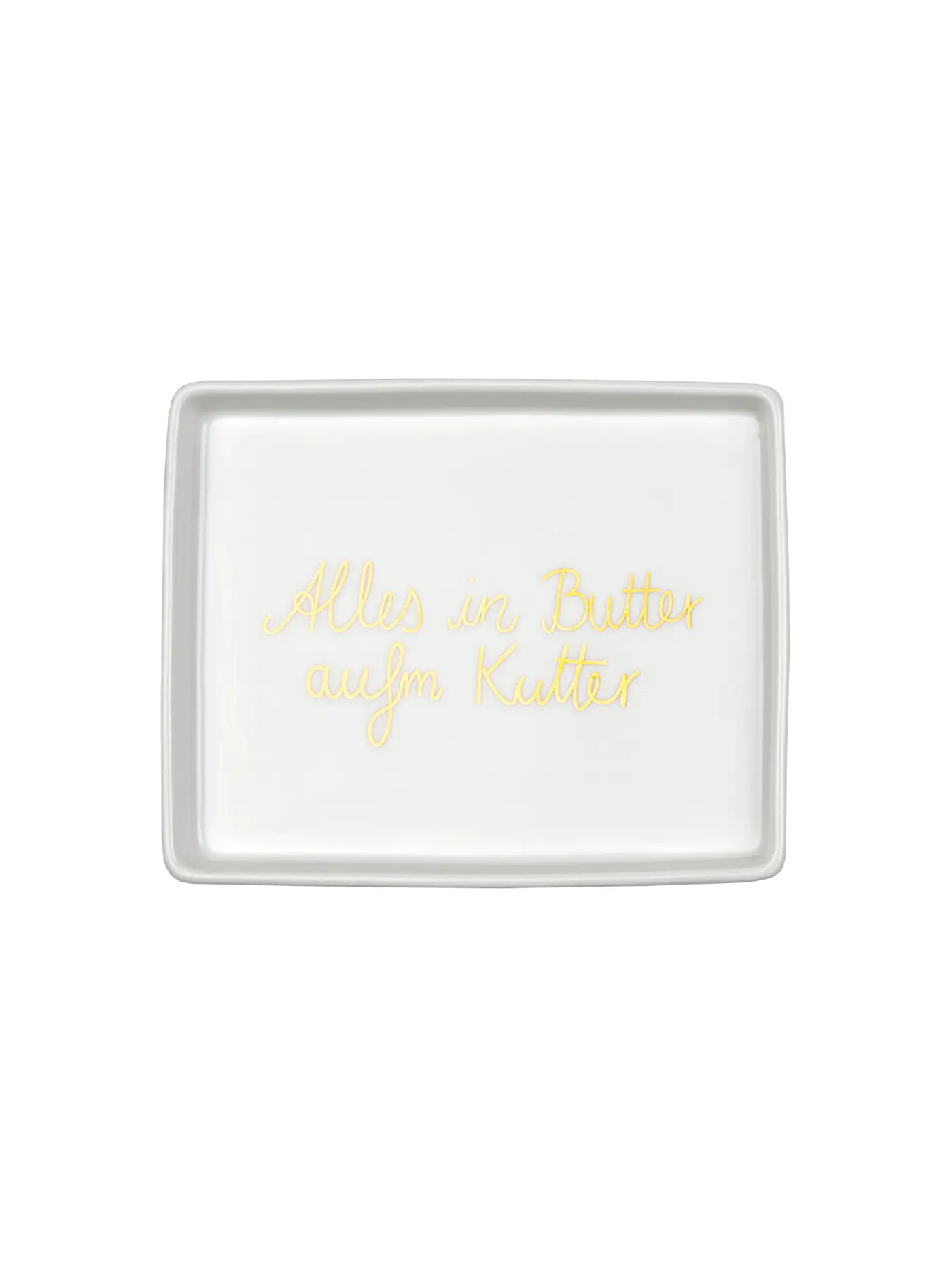 RAEDER | DINING Butterdose Anker klein | weiss