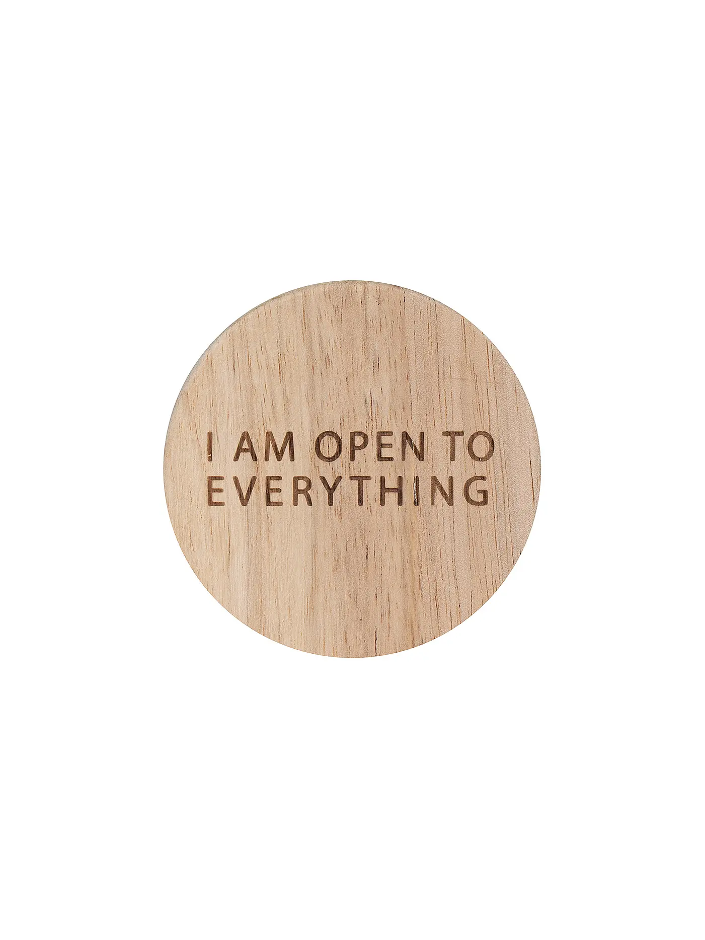 RAEDER | DINING Flaschenöffner I am open  | braun