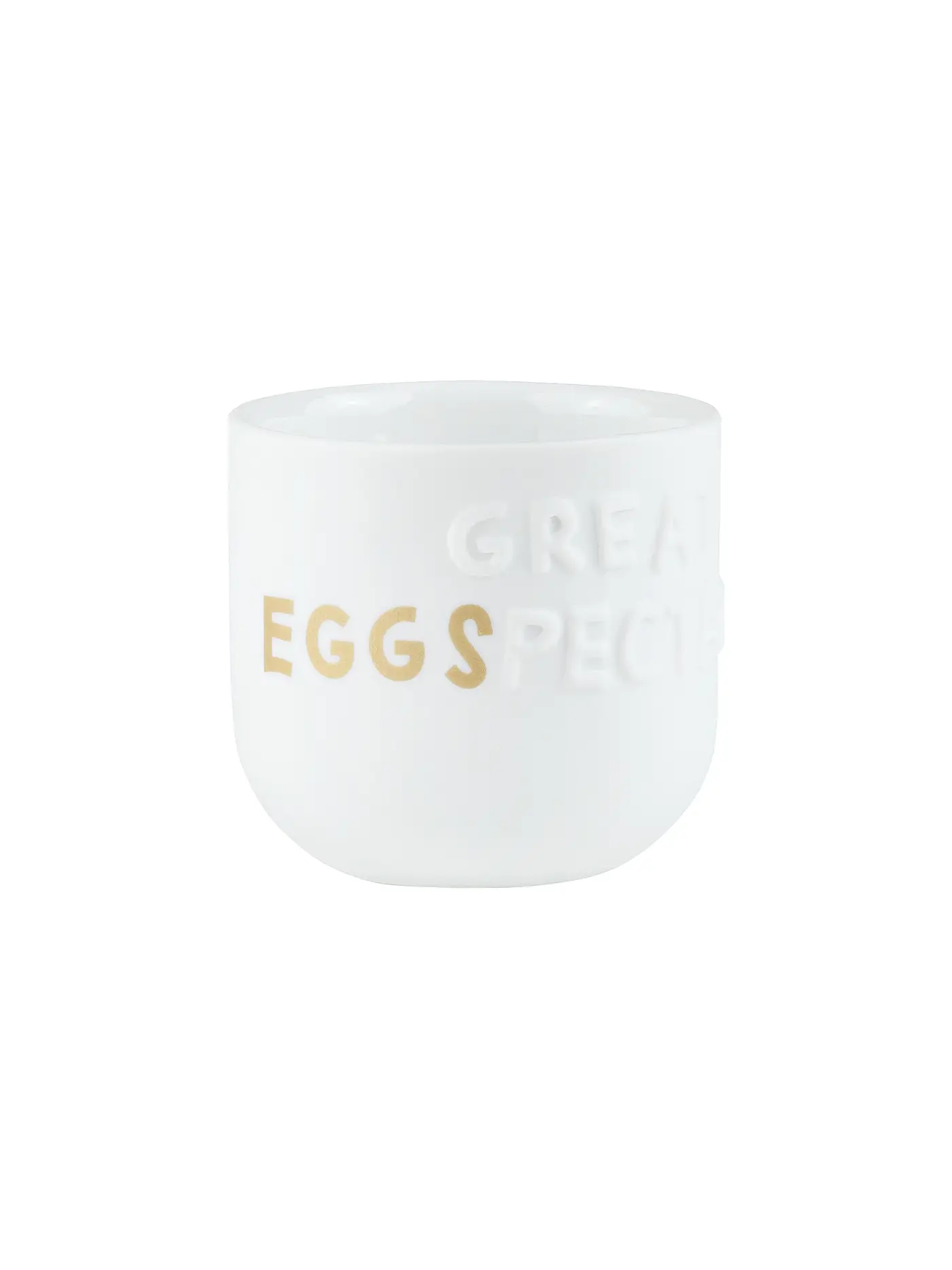 RAEDER | Eierbecher GREAT EGGSPECTATION Weiss | weiss