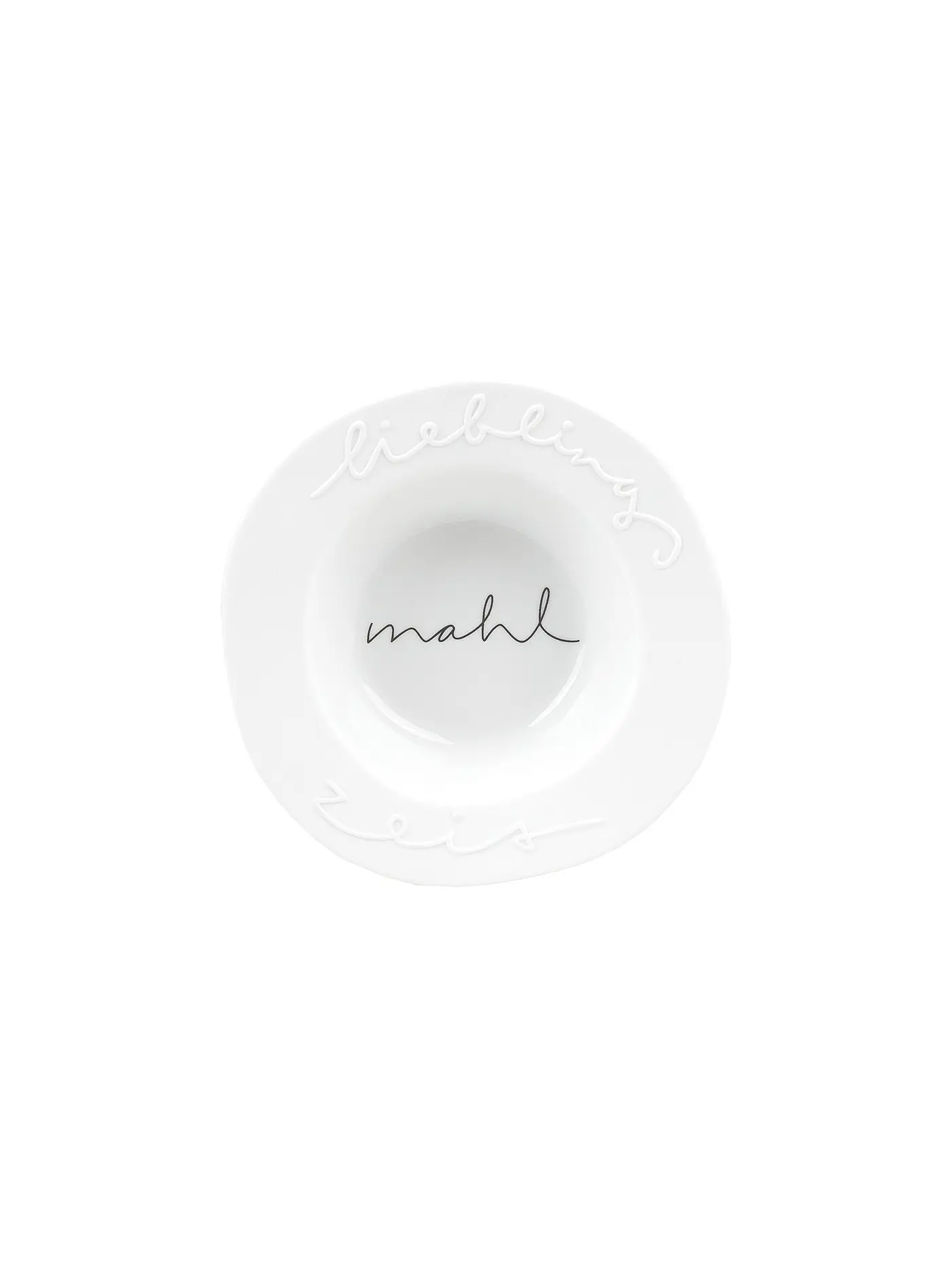 RAEDER | Mix&Match Gaumenfreude Teller Lieblingsmahlzeit 12cm | weiss