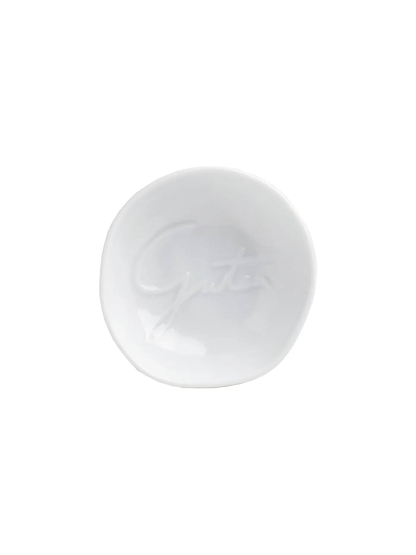 RAEDER | Schale Guten Appetit 7cm | weiss