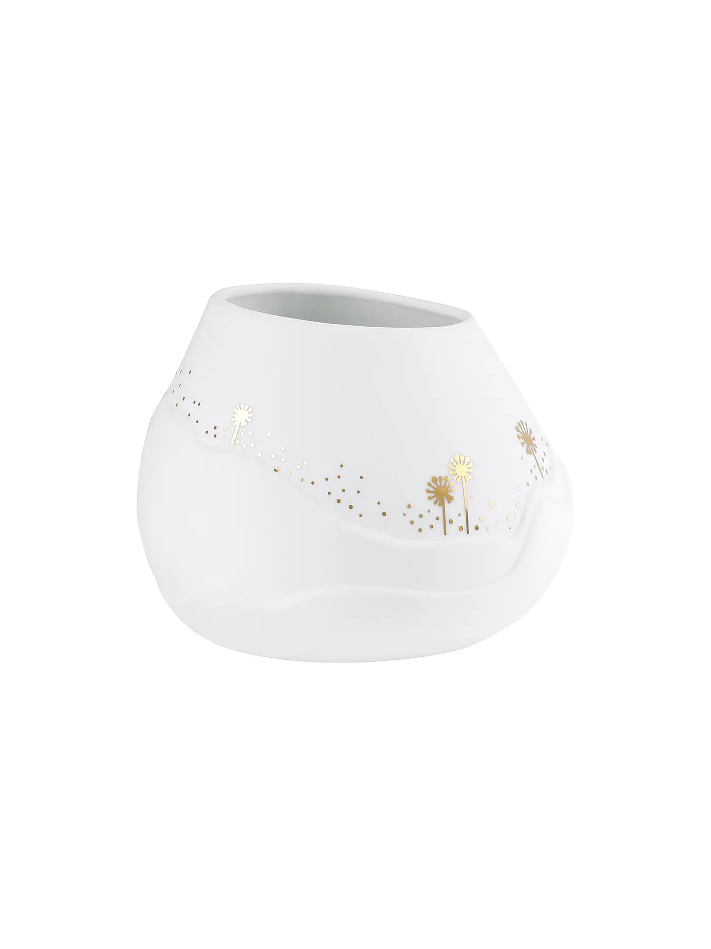 RAEDER | Teelichthalter LICHTLANDSCHAFT Mond | weiss