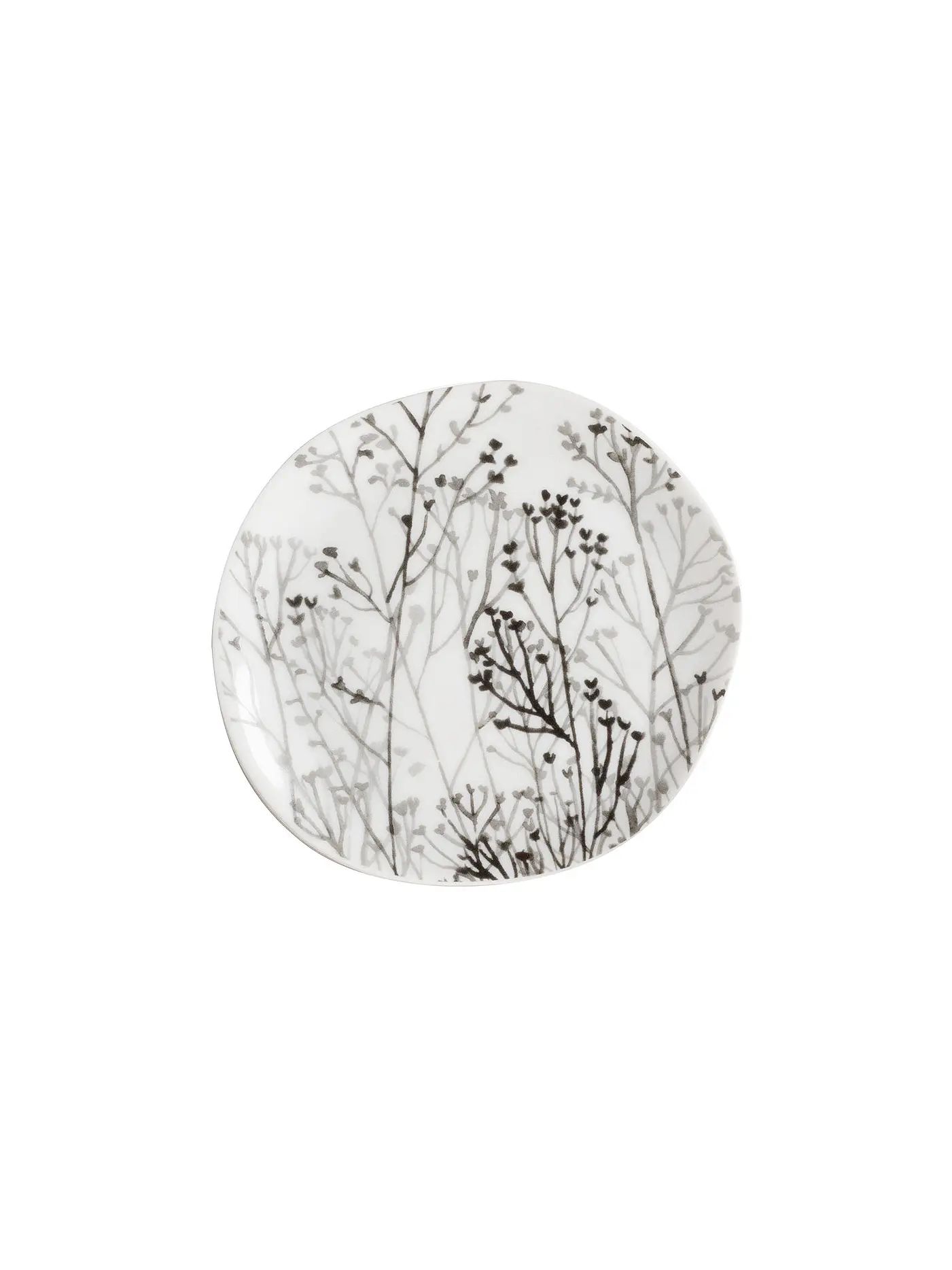RAEDER | Teller Gräser 14cm | weiss