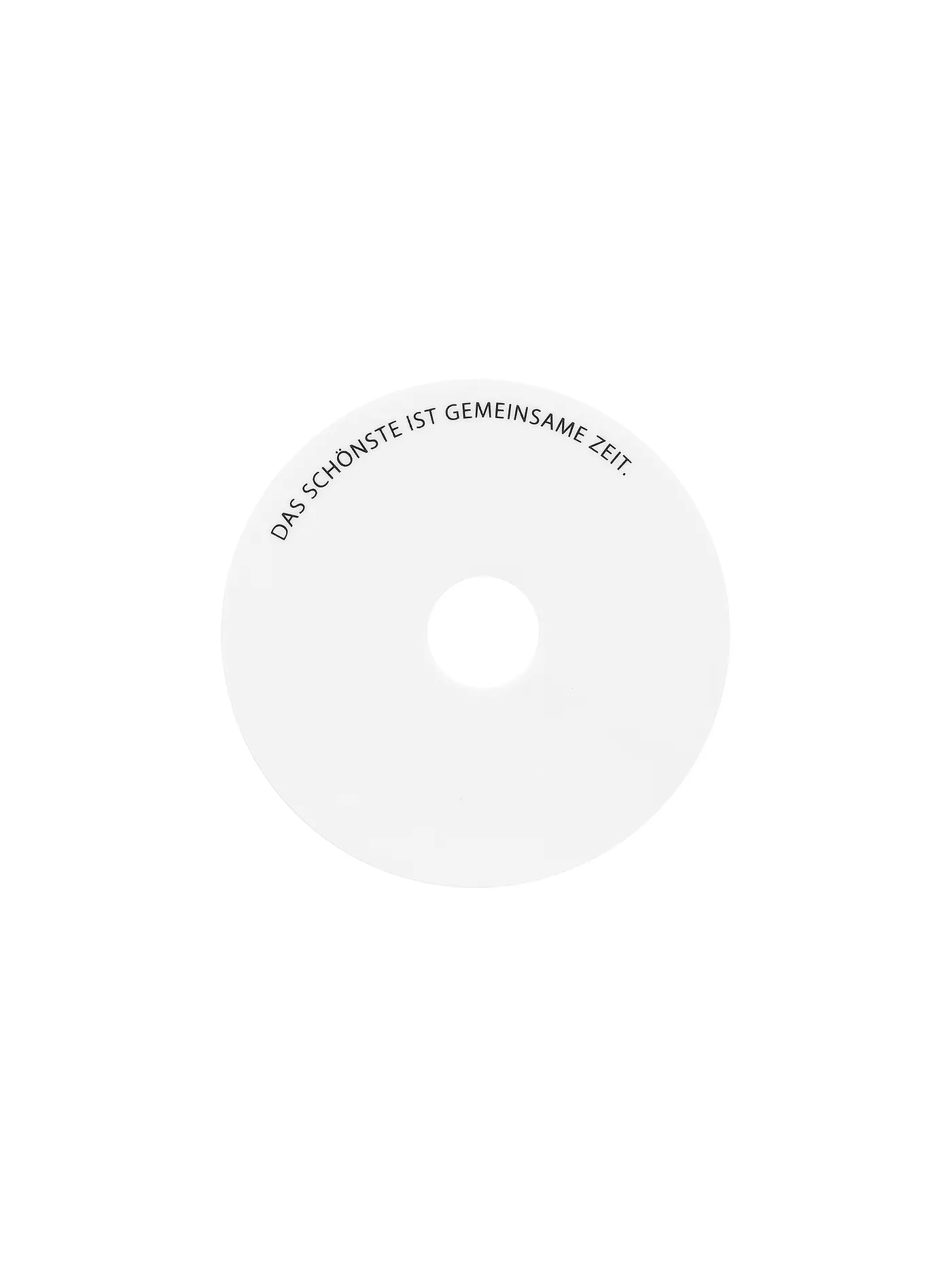 RAEDER | Untersetzer Set 6 Stk. Zeit  | braun