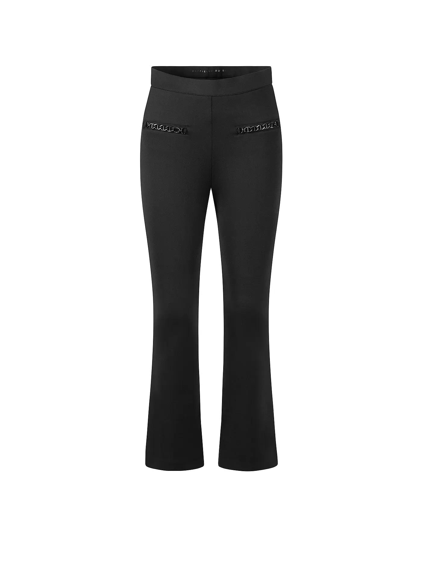 RAFFAELLO ROSSI | Hose Bootcut Fit 7/8 EASY KICK MACY | schwarz