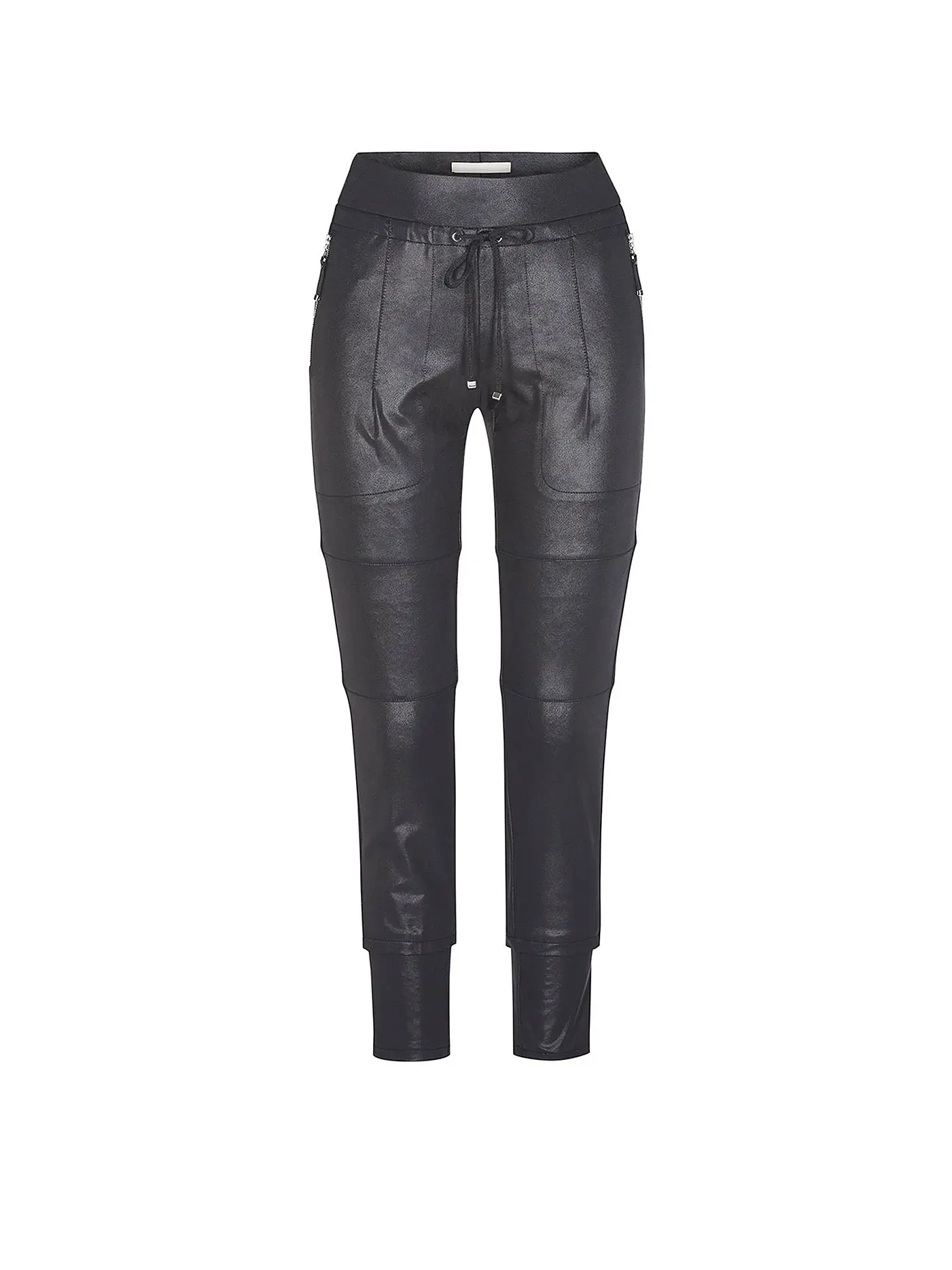 RAFFAELLO ROSSI | Hose in Lederoptik " Candy " | schwarz