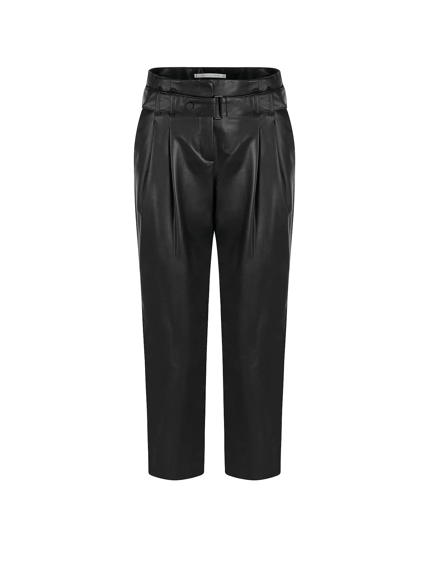 RAFFAELLO ROSSI | Hose in Lederoptik " Marin " | schwarz