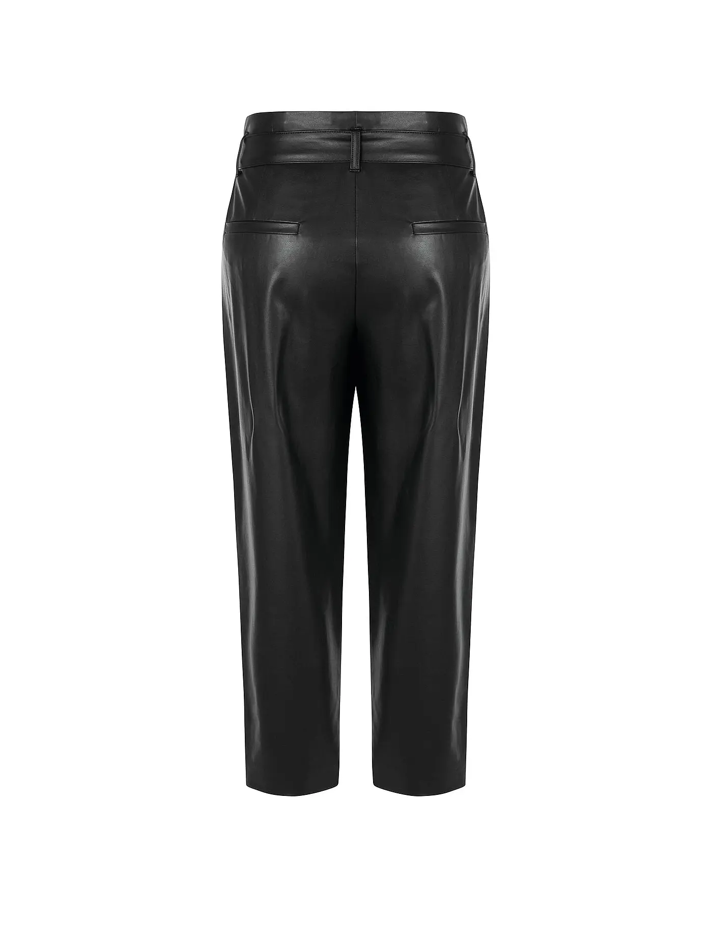 RAFFAELLO ROSSI | Hose in Lederoptik " Marin " | schwarz