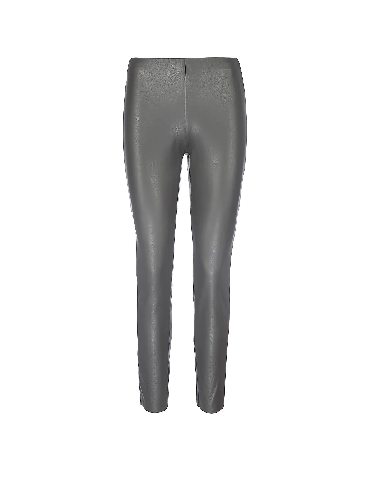RAFFAELLO ROSSI | Hose in Lederoptik Skinny Fit Resa | grau