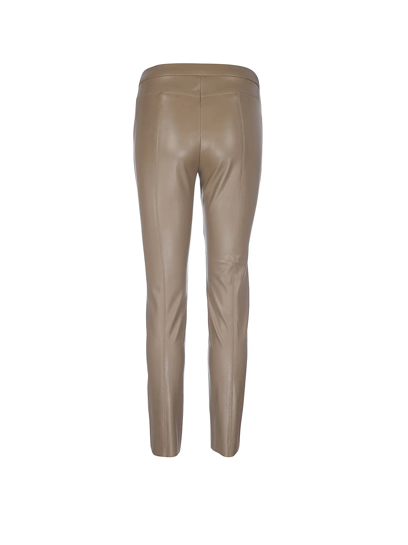 RAFFAELLO ROSSI | Hose in Lederoptik Skinny Fit Resa | braun