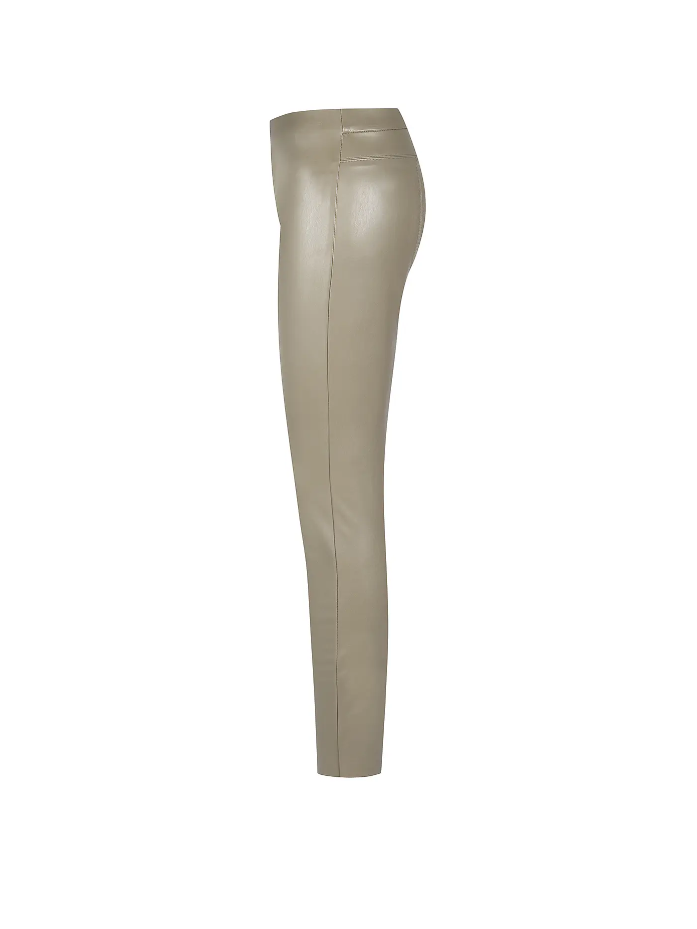 RAFFAELLO ROSSI | Hose in Lederoptik Skinny Fit Resa | olive