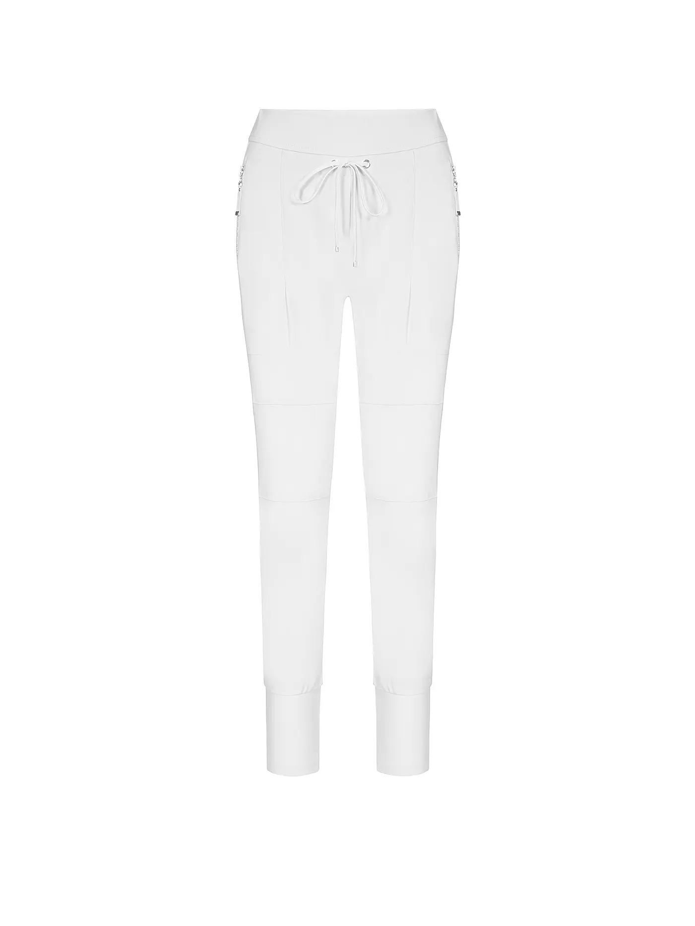 RAFFAELLO ROSSI | Hose Jogging Fit "Candy" | weiss