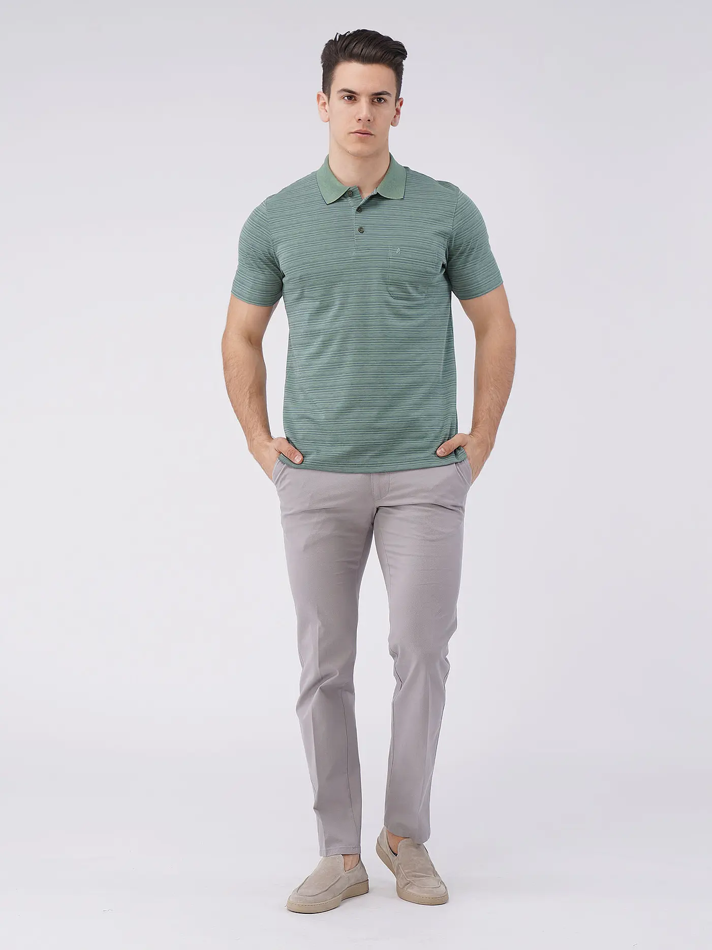 RAGMAN | Poloshirt | grün