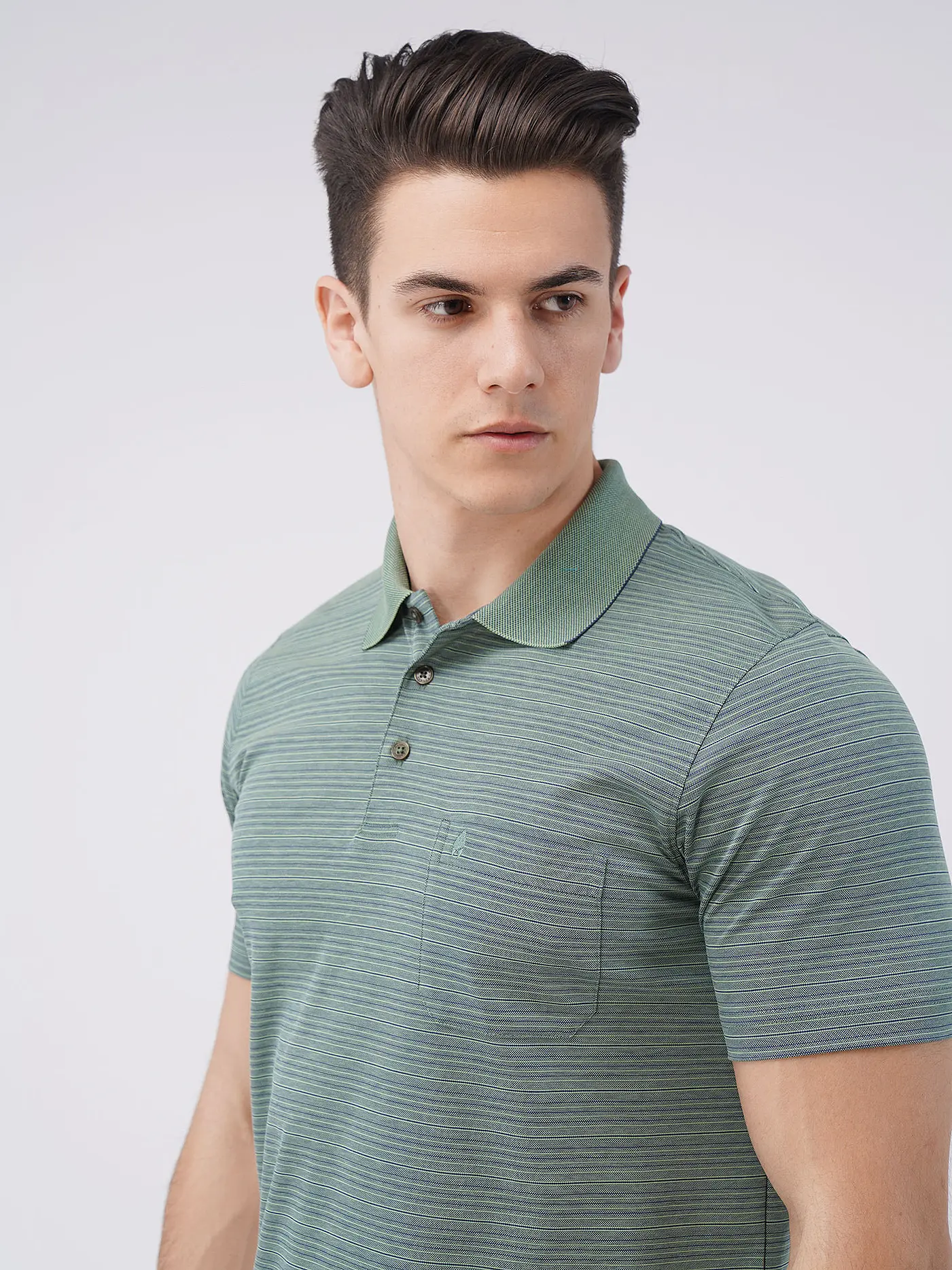 RAGMAN | Poloshirt | grün
