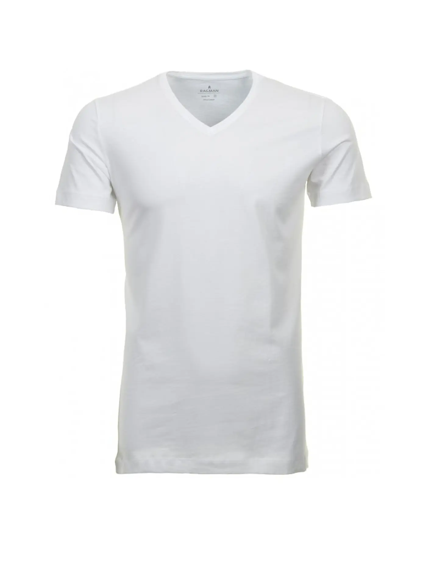 RAGMAN | T-Shirt 2er Pkg | weiss
