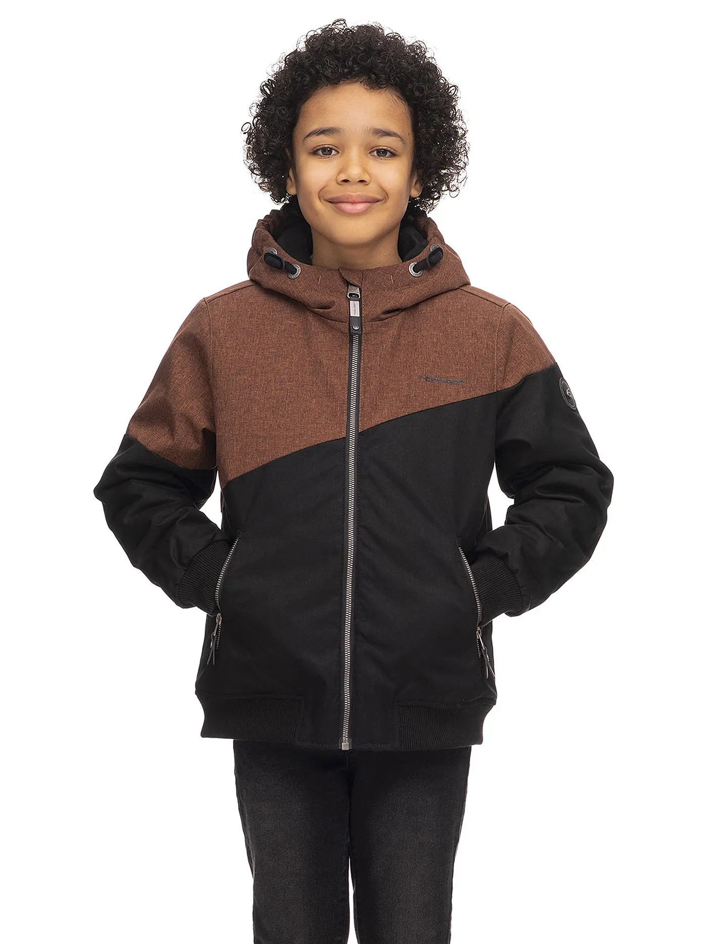 RAGWEAR | Jungen Jacke JOWELL | schwarz