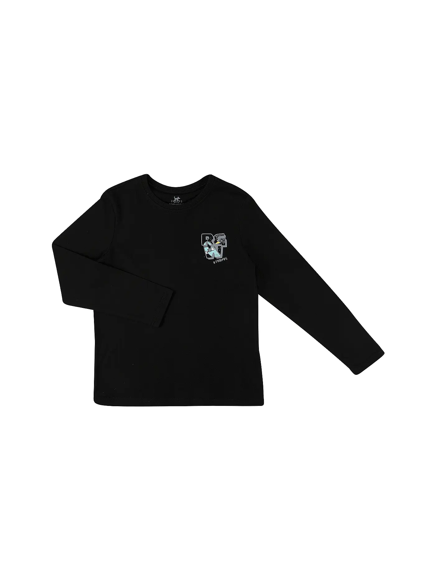 RAGWEAR | Jungen Langarmshirt GURGI | schwarz
