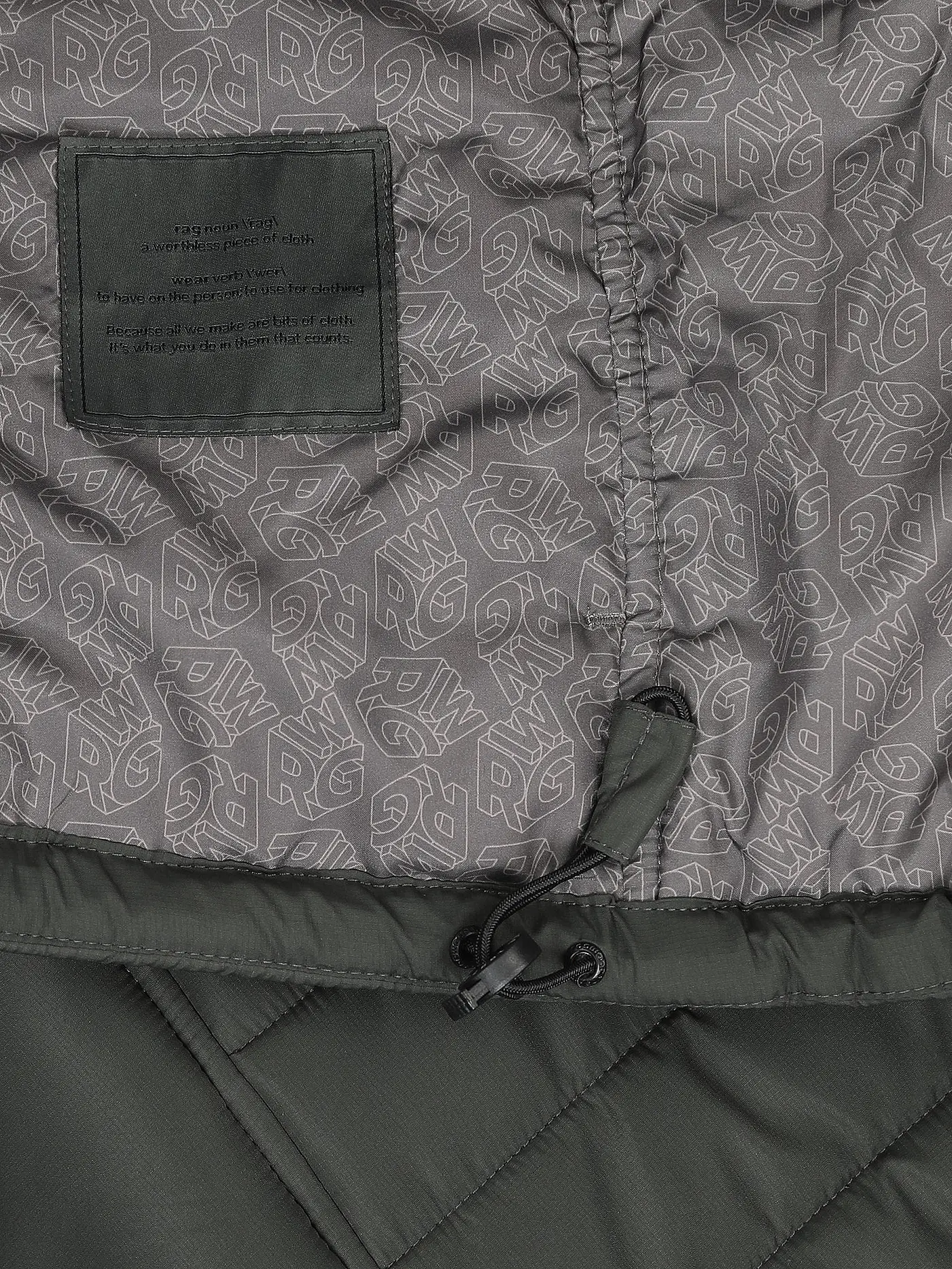 RAGWEAR | Jungen Steppgilet VITEK | olive