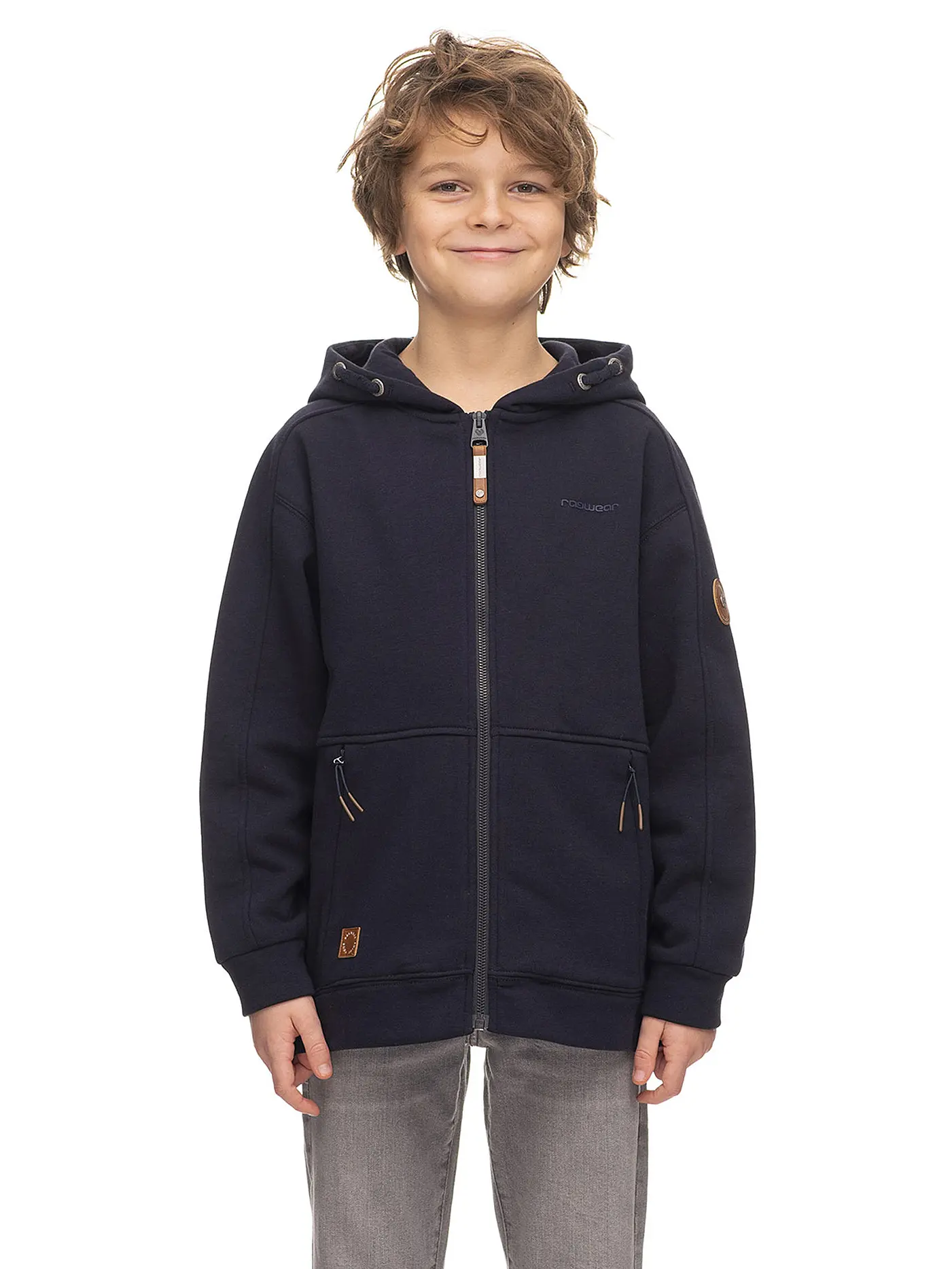 RAGWEAR | Jungen Sweatjacke JURAY | dunkelblau