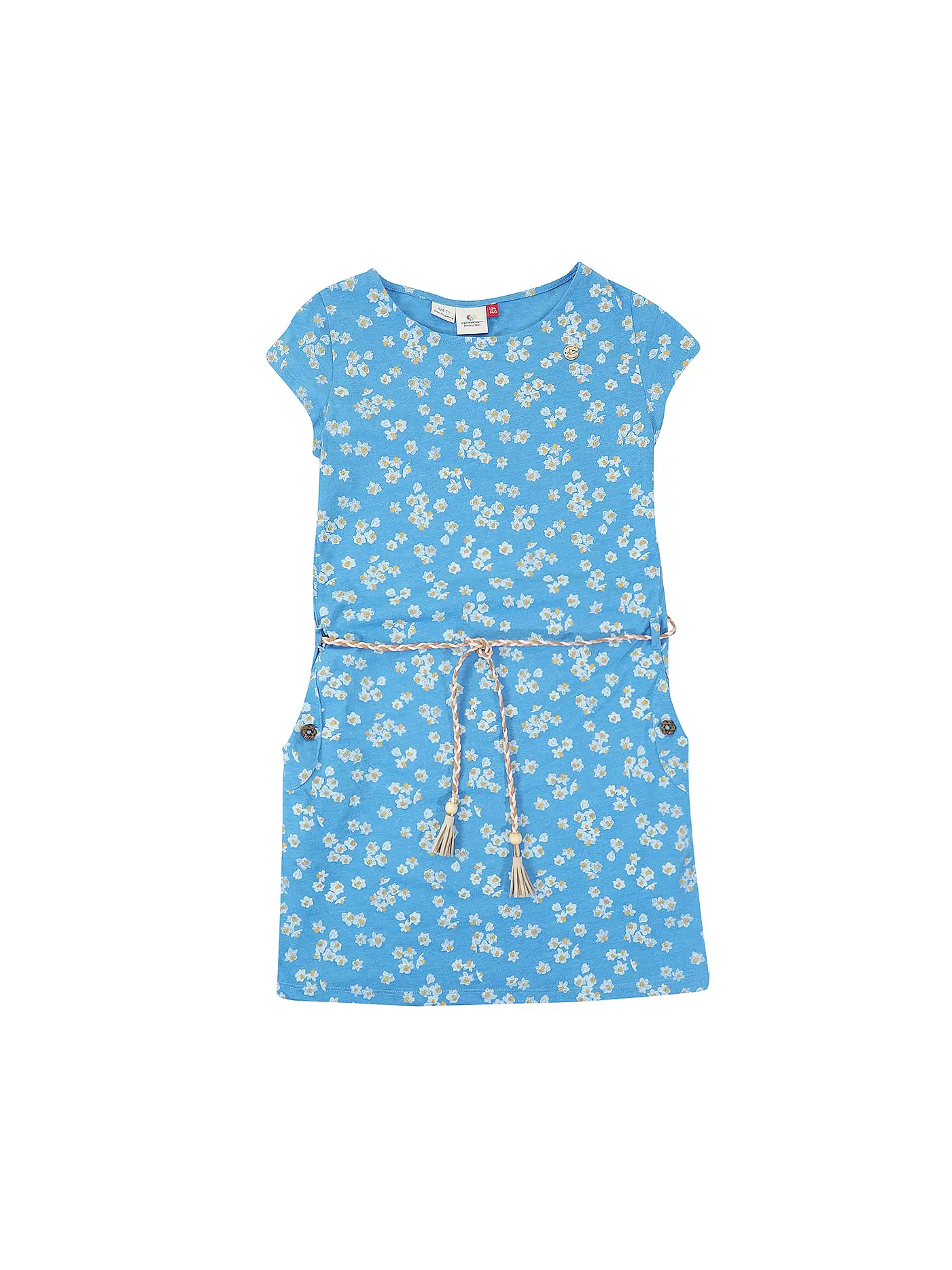 RAGWEAR | Mädchen Kleid TAGIE FLOWERS | blau
