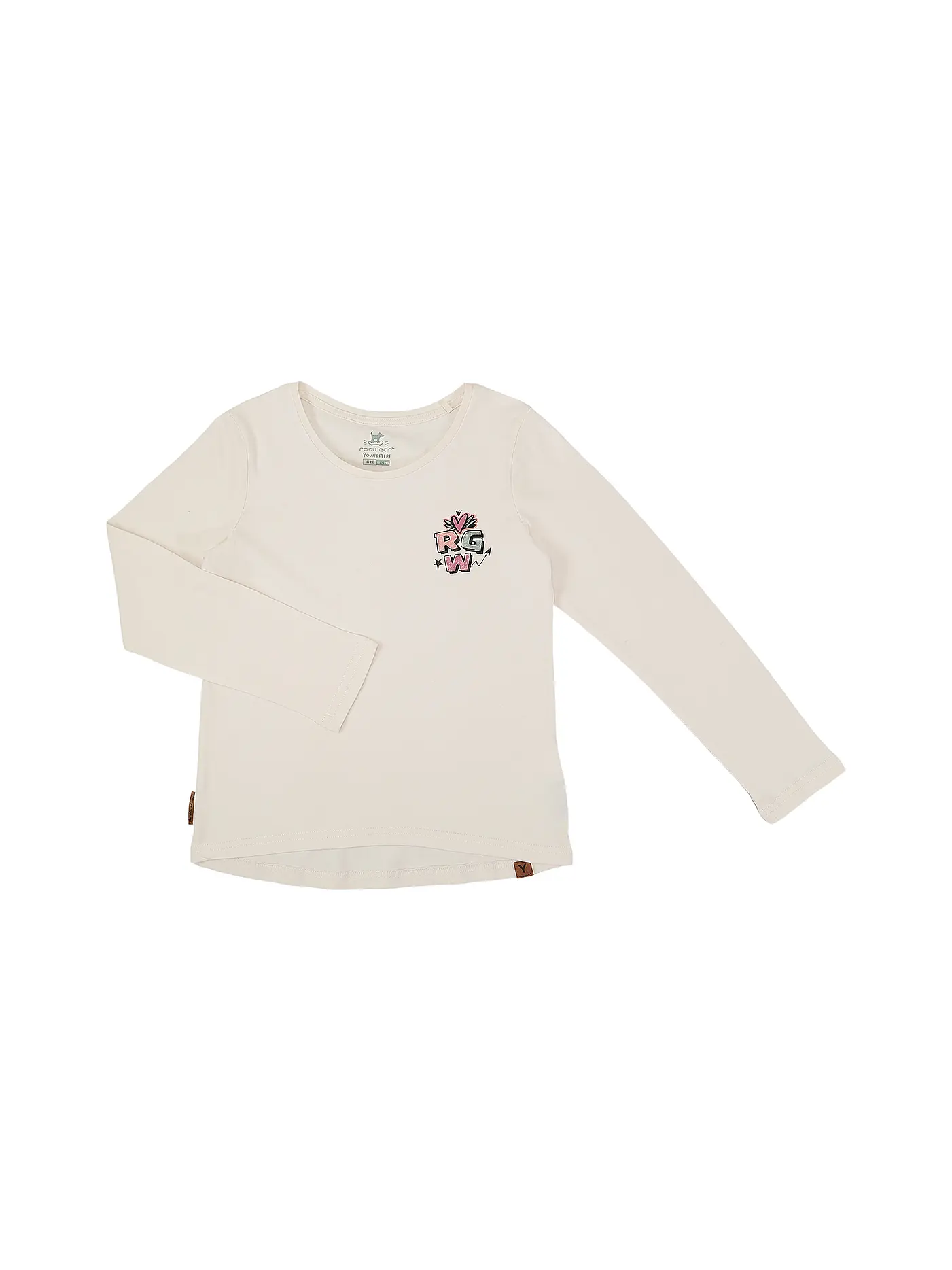 RAGWEAR | Mädchen Langarmshirt FLORENCIE | creme
