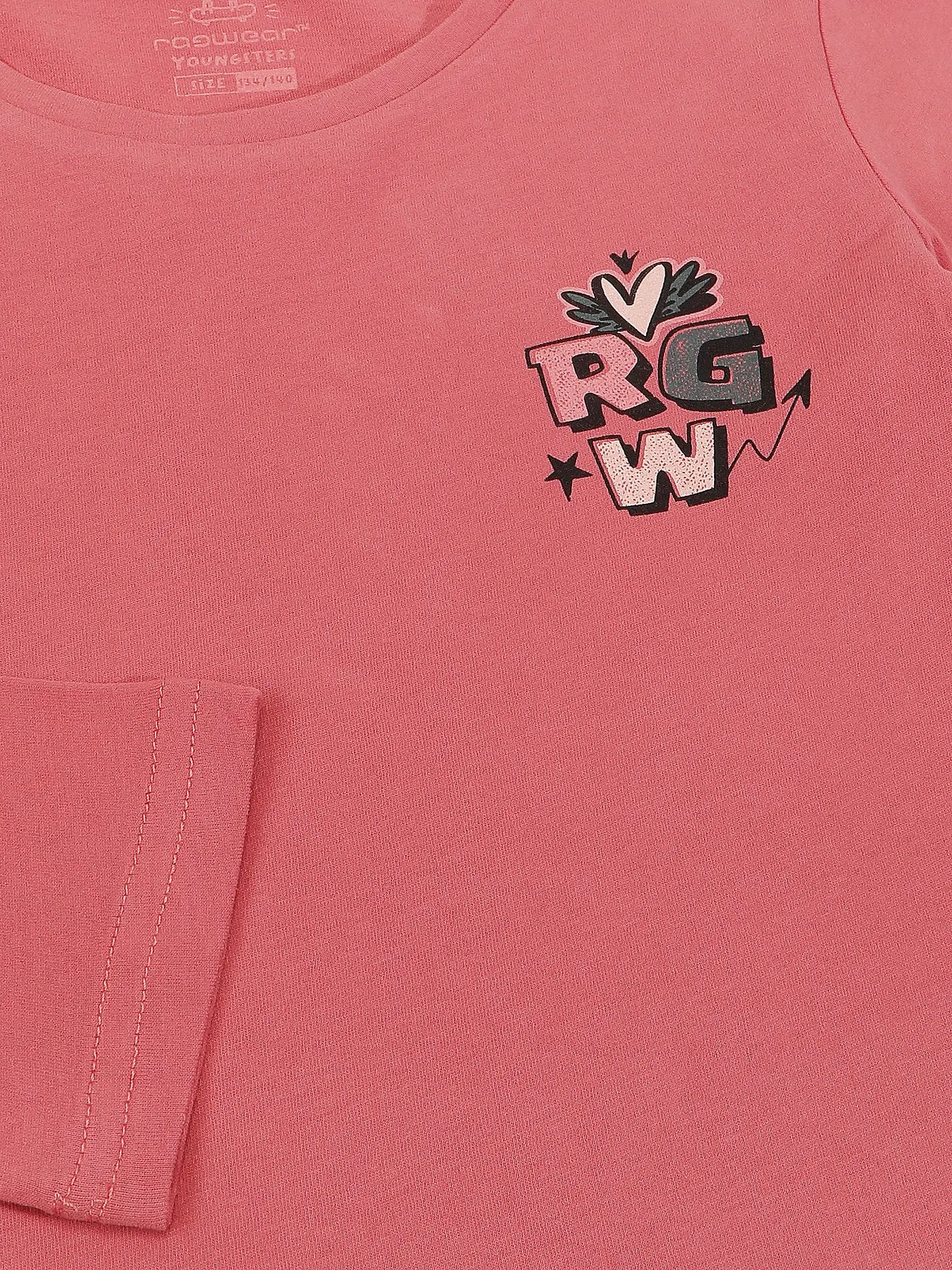 RAGWEAR | Mädchen Langarmshirt FLORENCIE | rosa