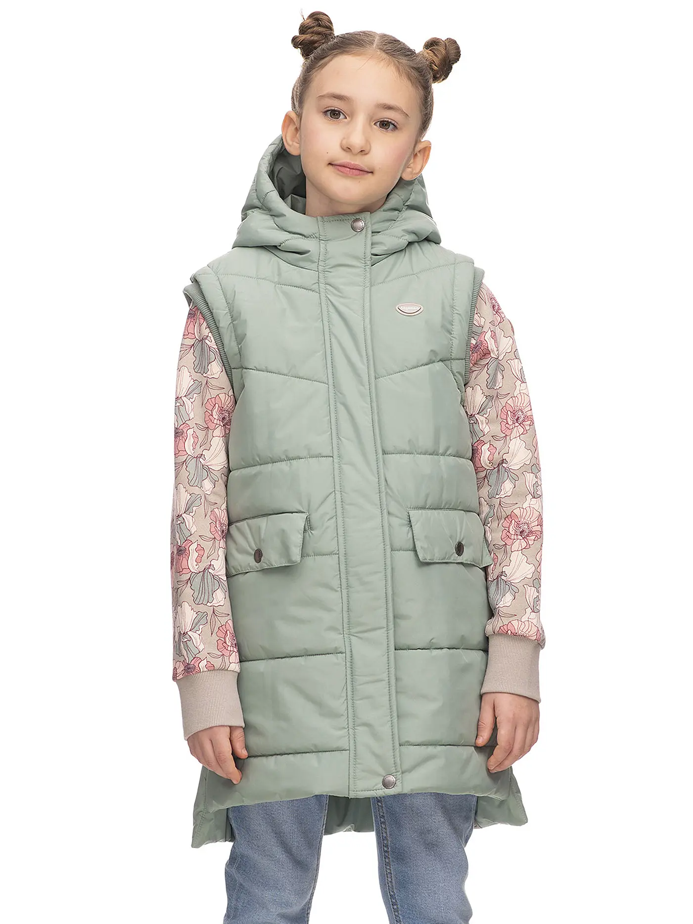 RAGWEAR | Mädchen Steppgilet AMALCA | mint