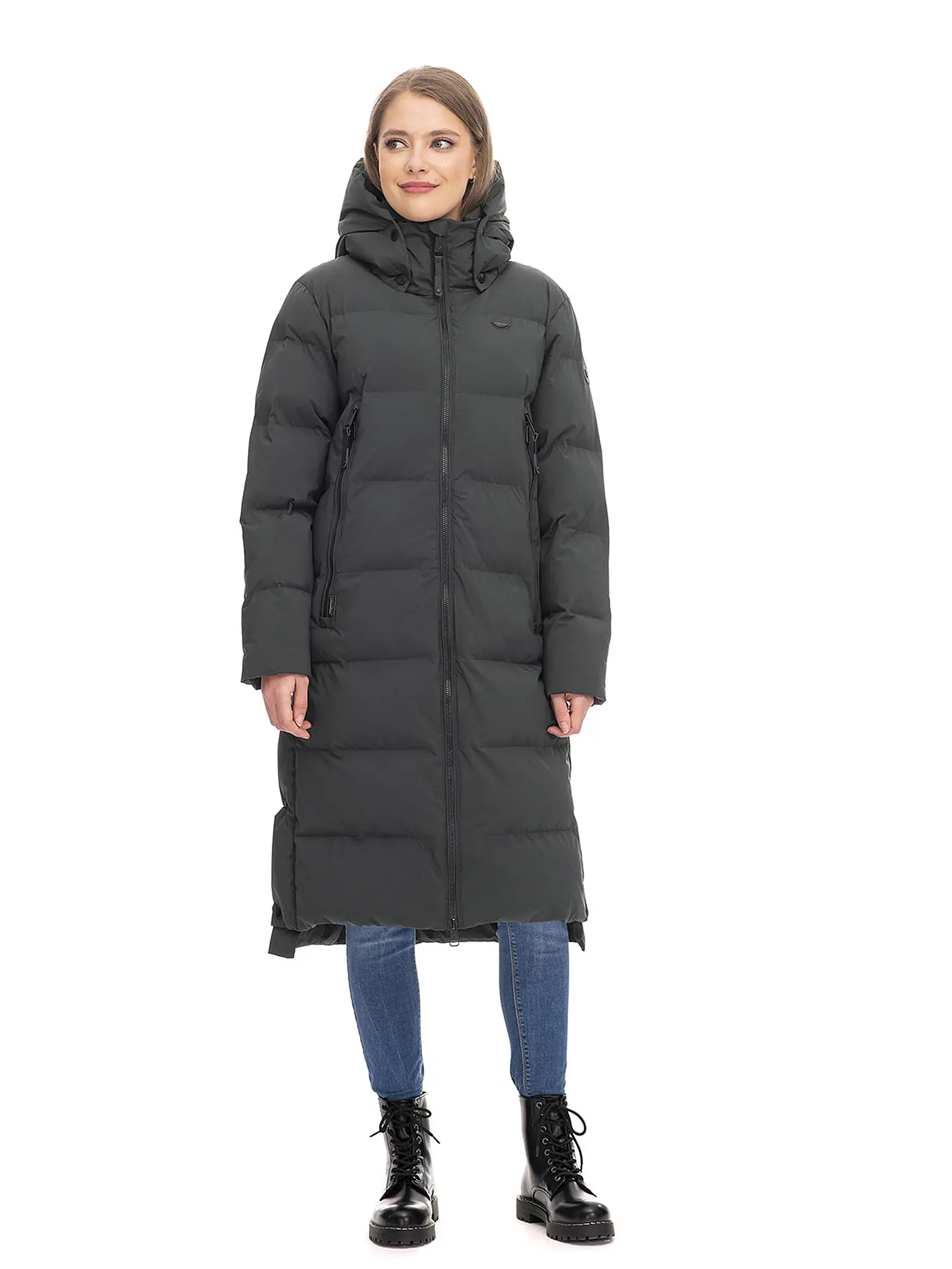 RAGWEAR | Steppmantel PATRISE | dunkelgrün