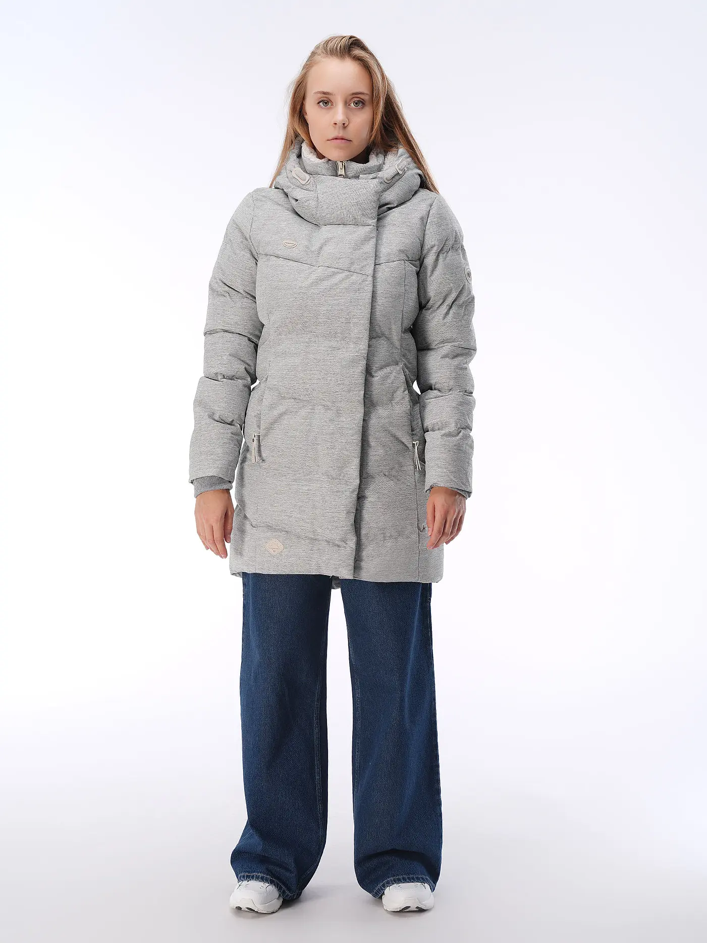 RAGWEAR | Steppmantel PAVLA | weiss